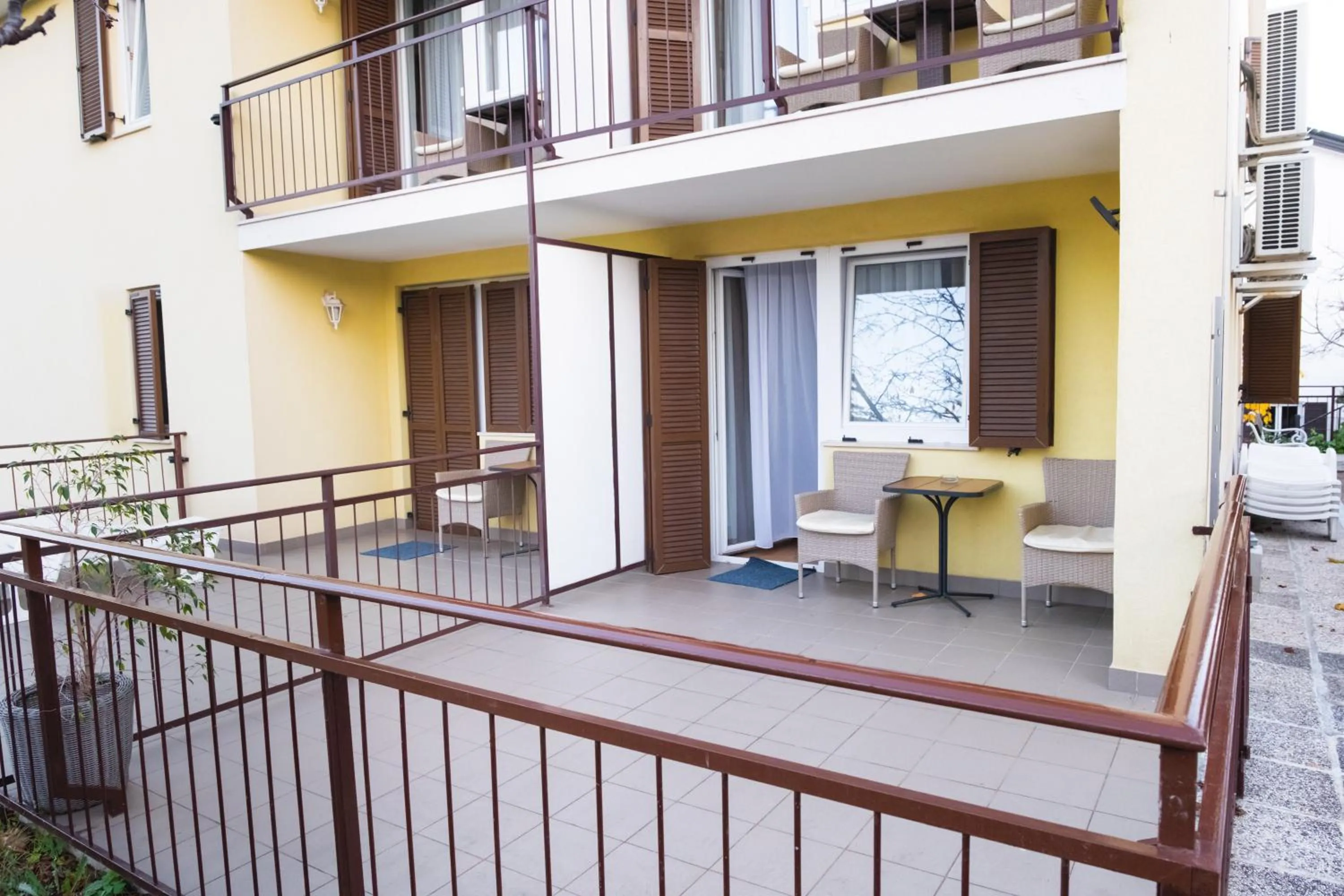 Patio in Garni Hotel Keltika