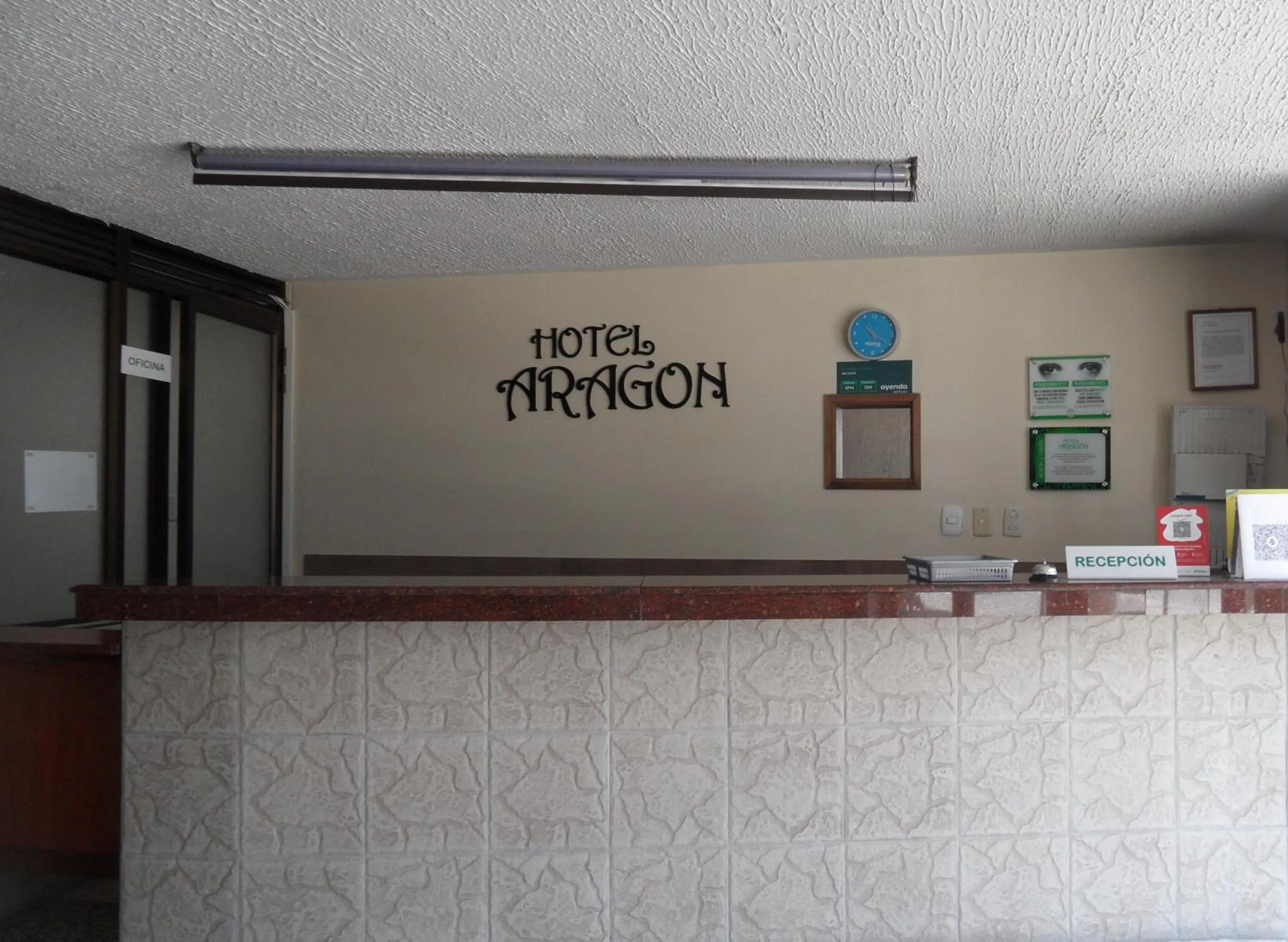 Lobby or reception in Ayenda Aragon