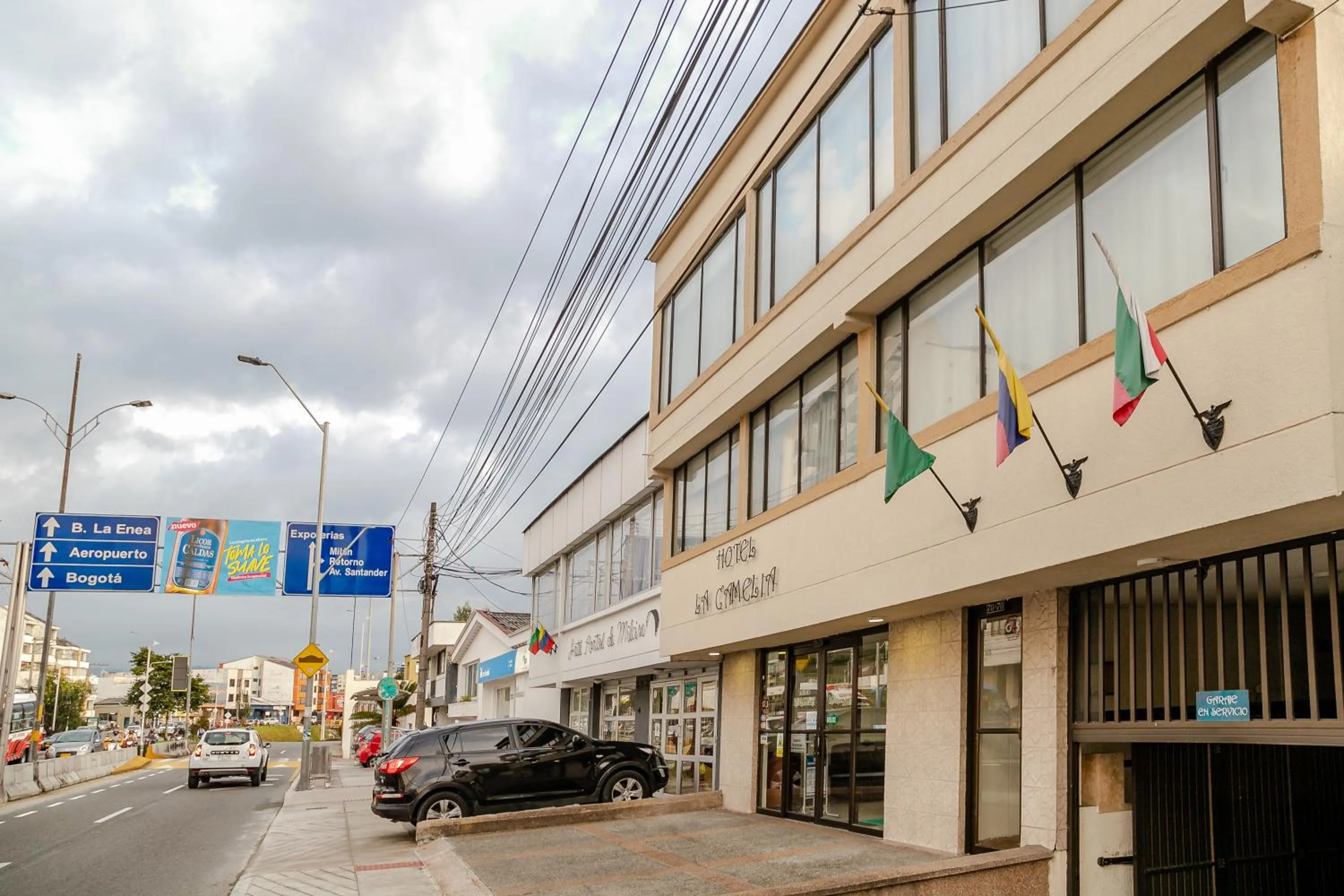 Facade/entrance in Ayenda Aragon