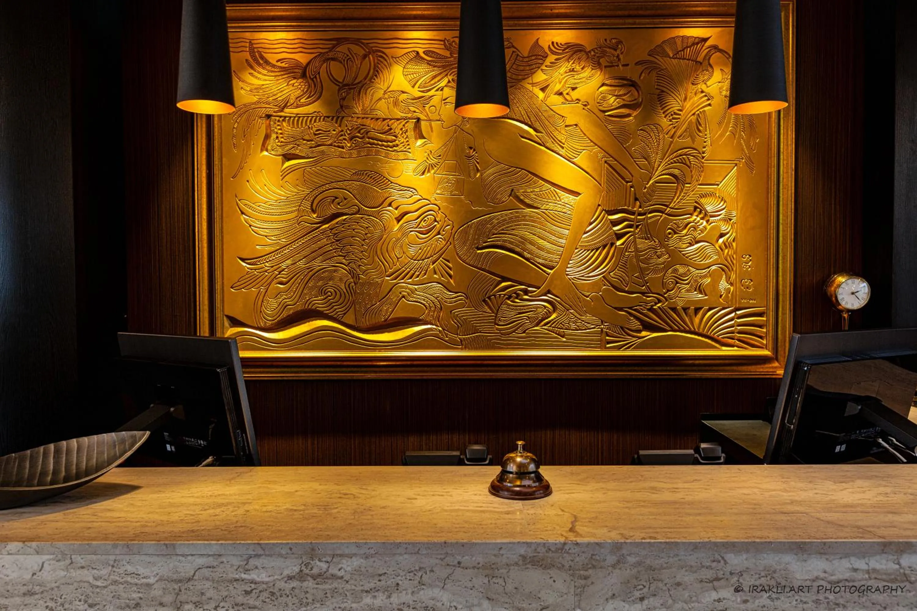 Lobby or reception in Hotel Adamo