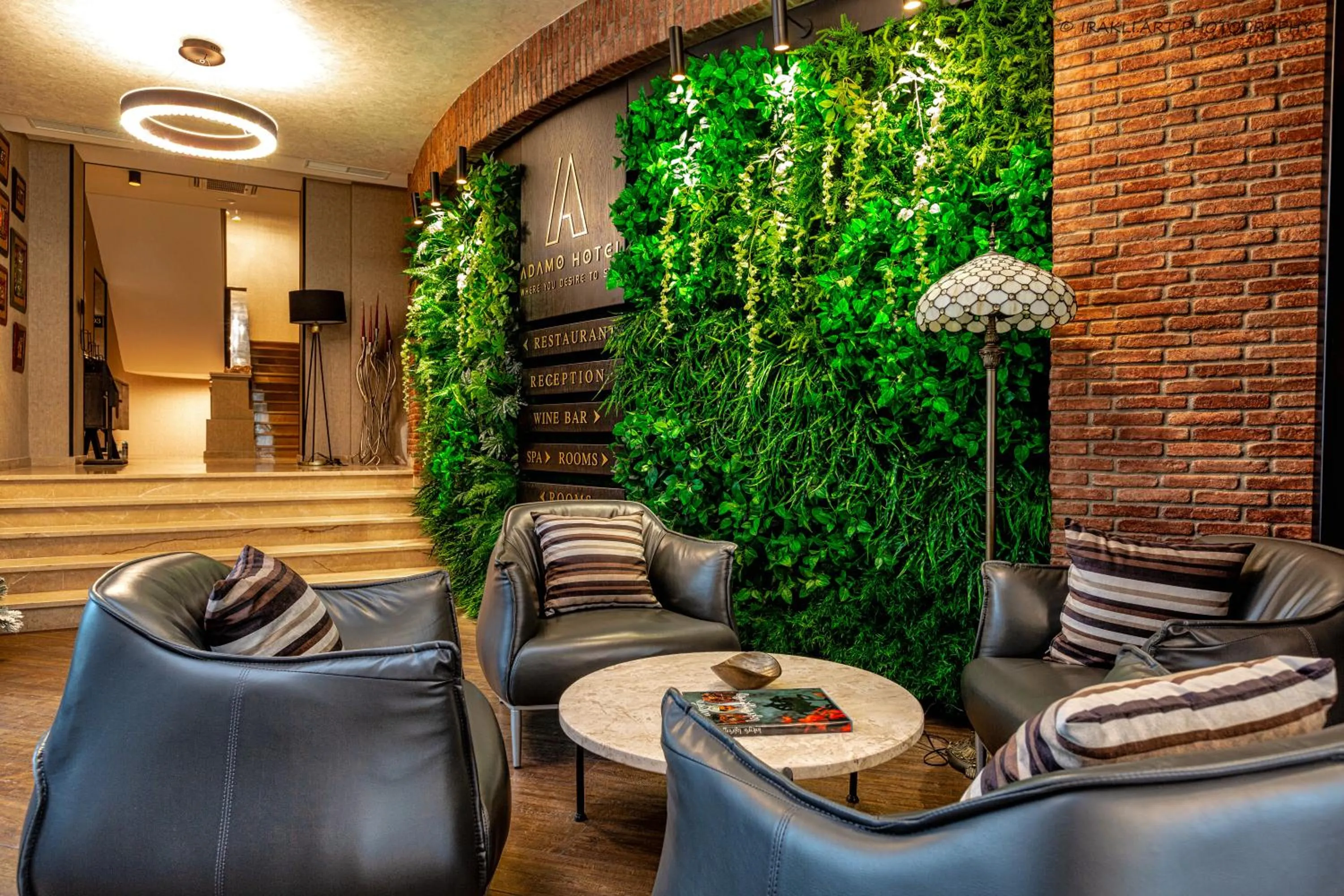 Lobby or reception in Hotel Adamo