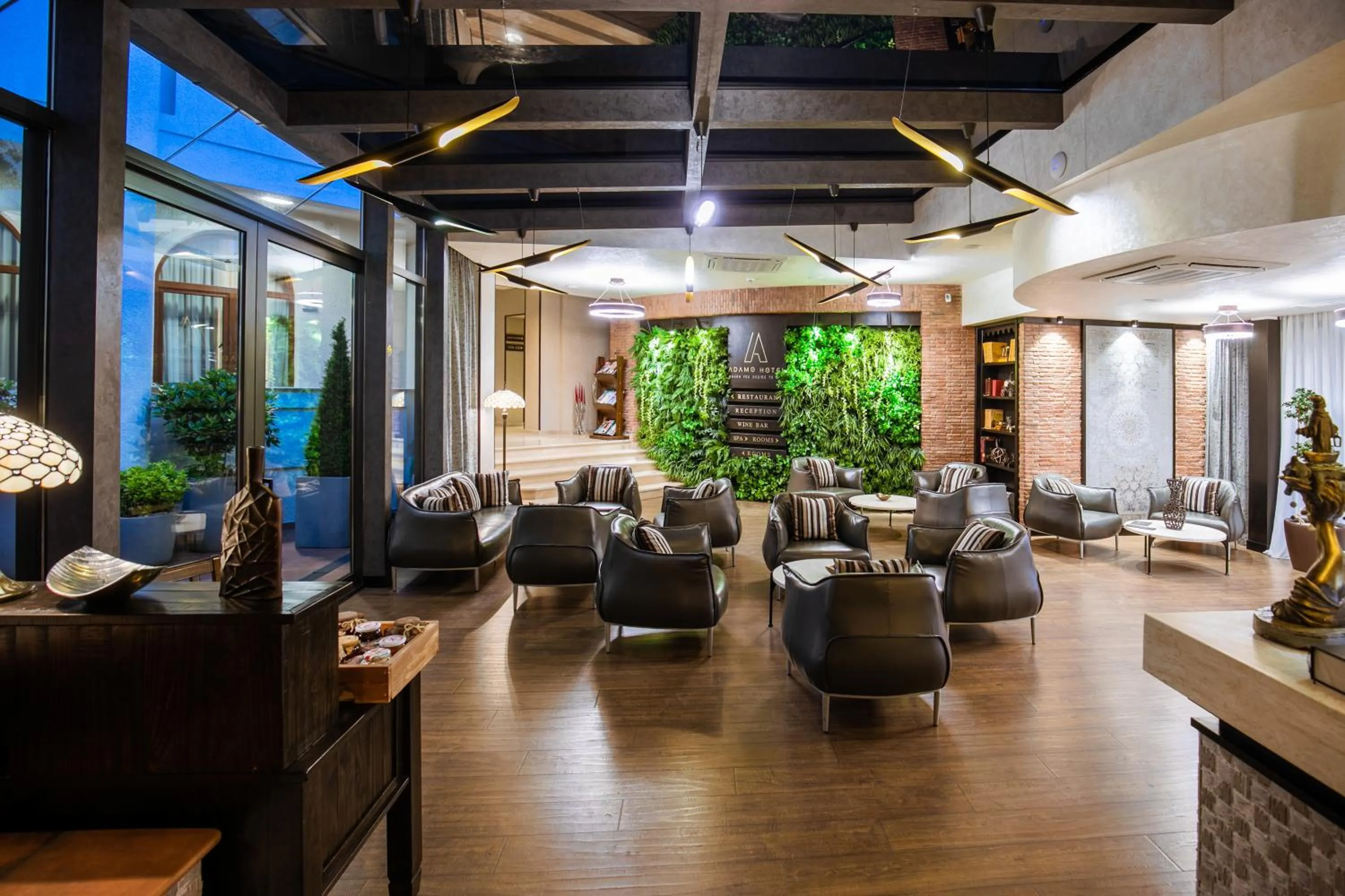 Lobby or reception in Hotel Adamo