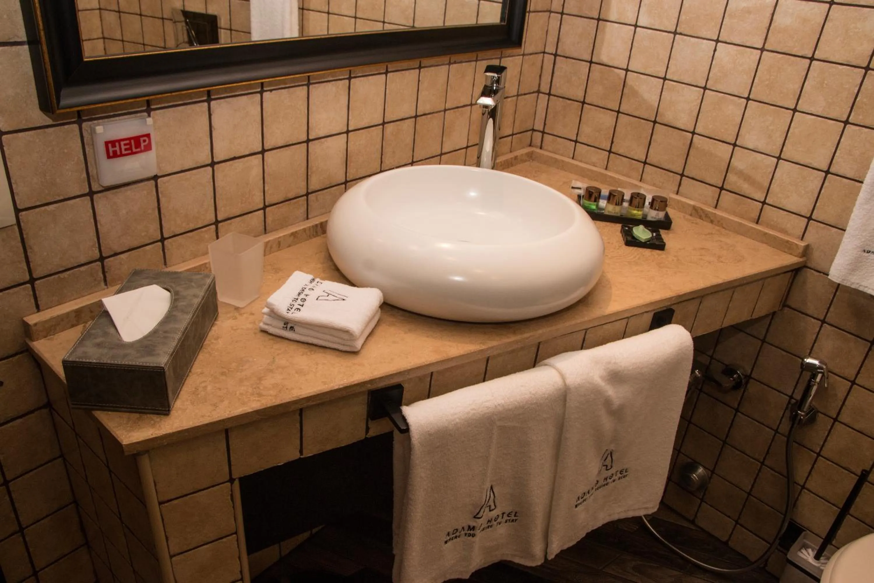 Toilet in Hotel Adamo