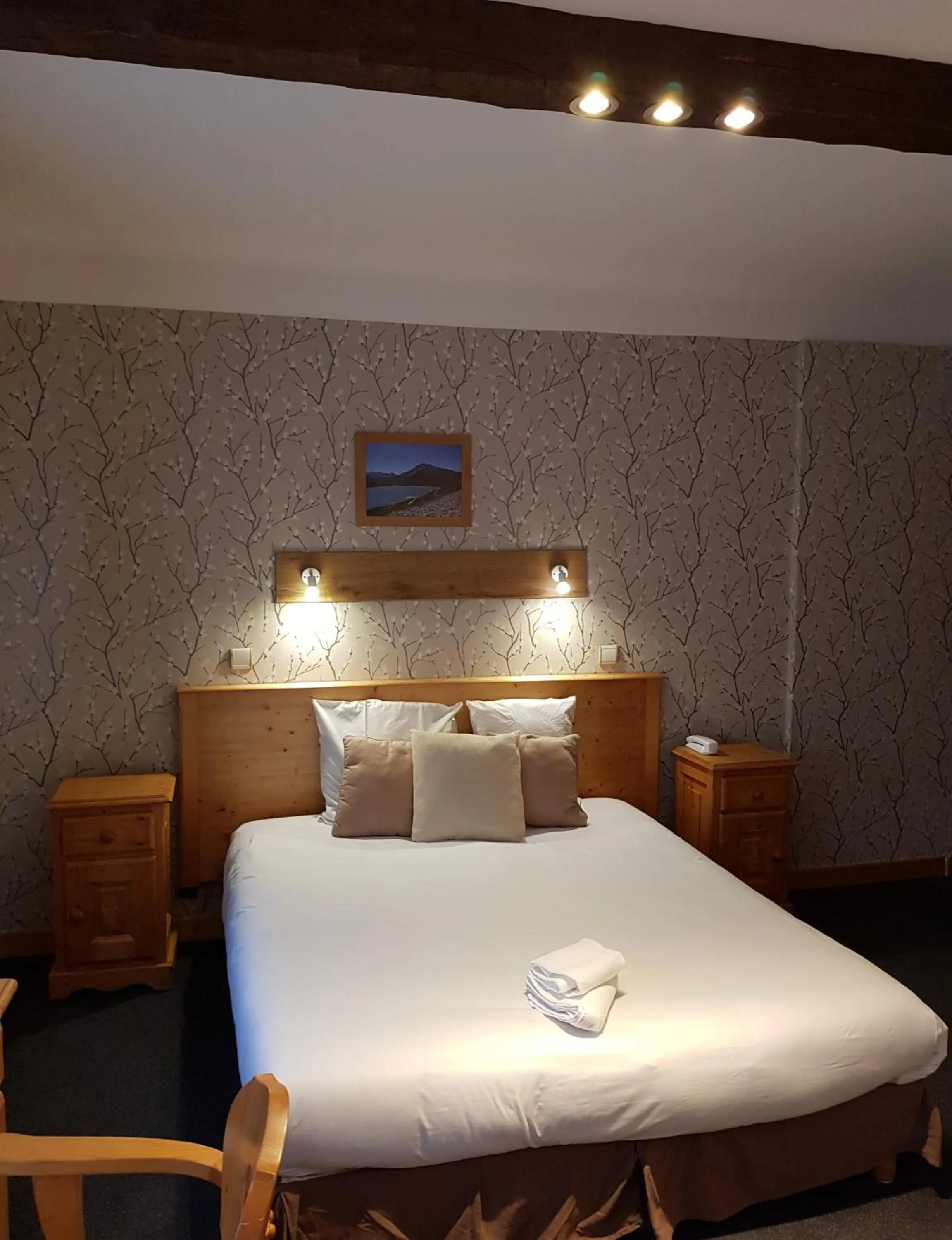 Bed in Savoy Hotel & Restaurant