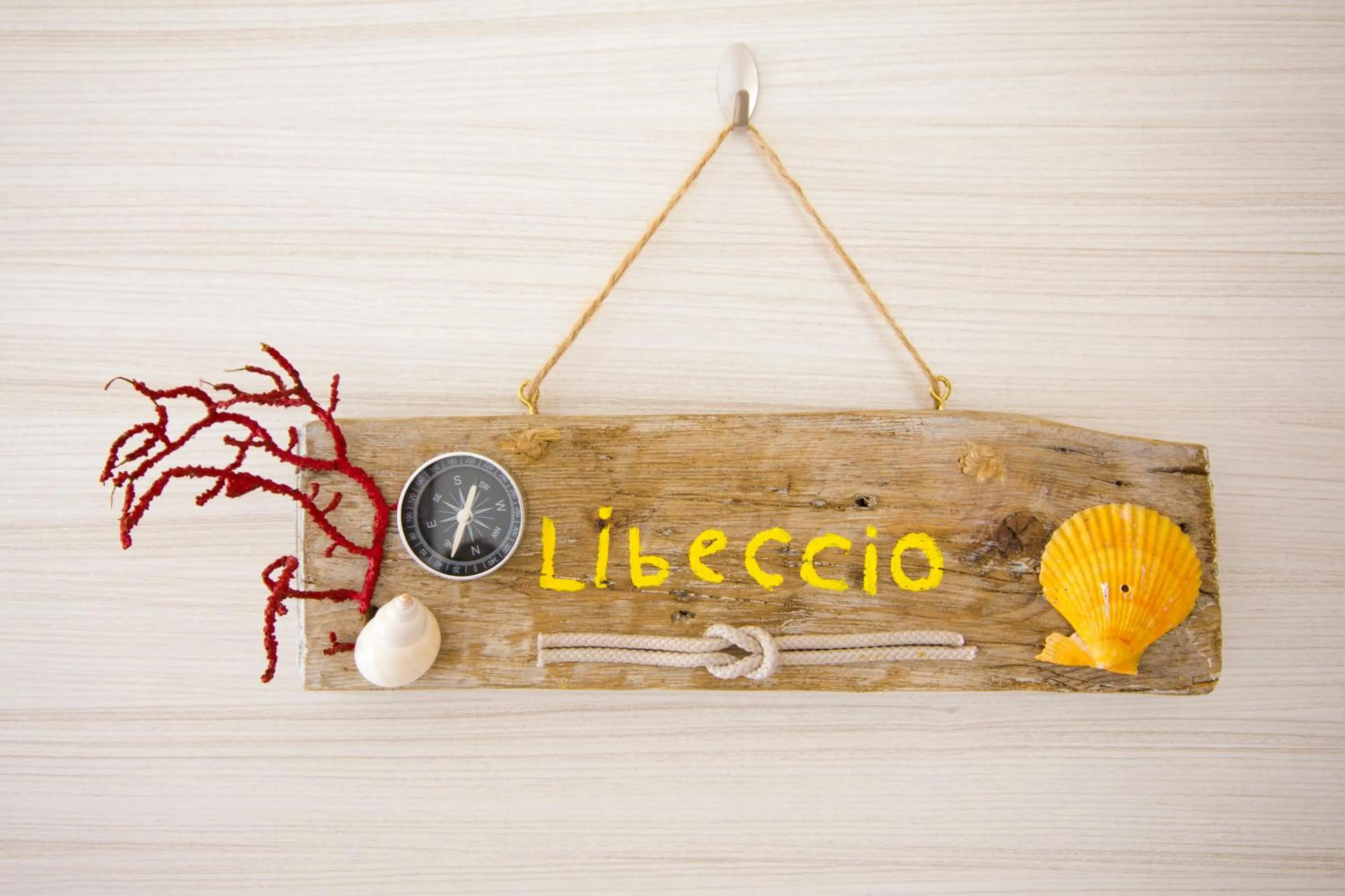 Decorative detail in La Rosa Dei Venti