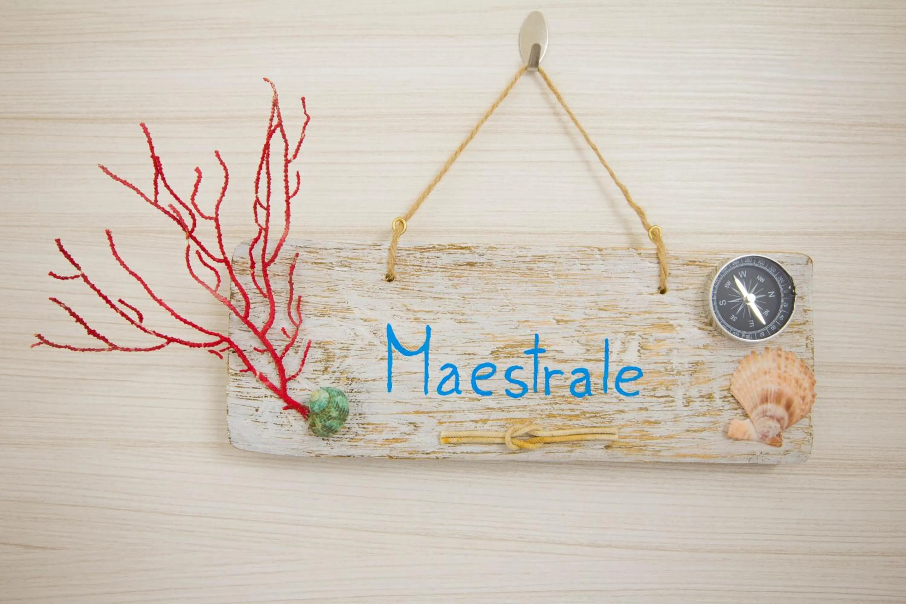 Decorative detail in La Rosa Dei Venti