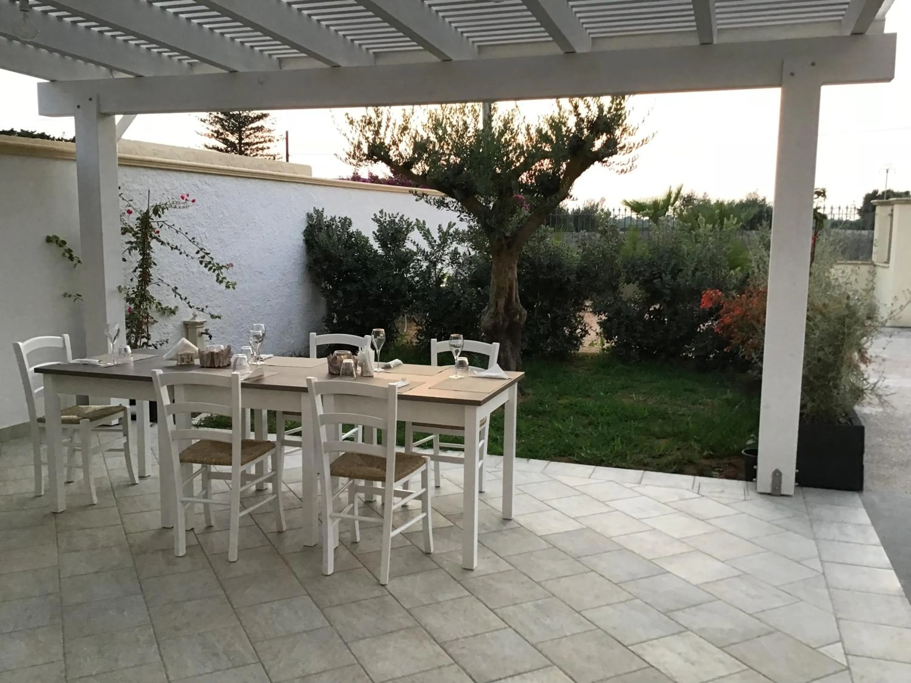 Dining area in La Rosa Dei Venti
