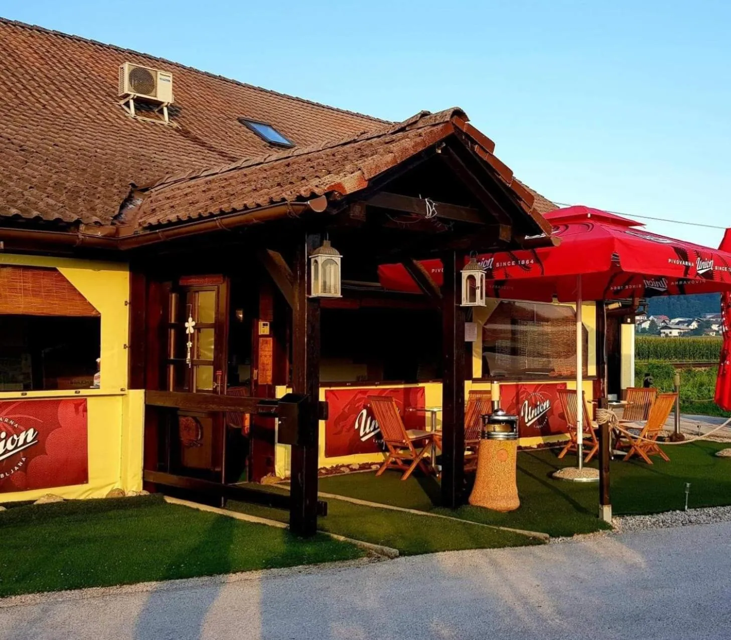 Facade/entrance in Pri Ancki Sobe Rooms Accomodation Ljubljana suburbs