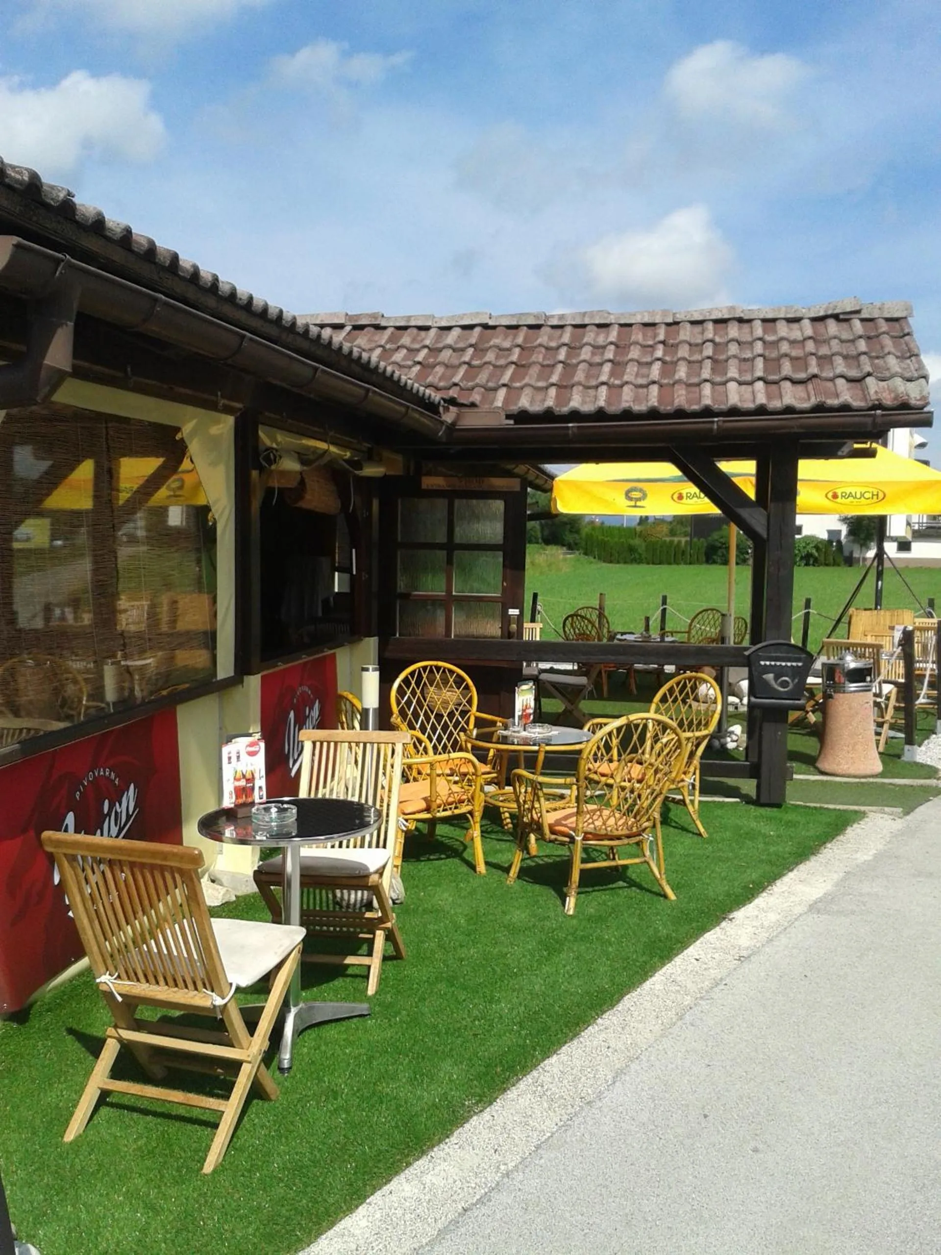 Balcony/Terrace in Pri Ancki Sobe Rooms Accomodation Ljubljana suburbs