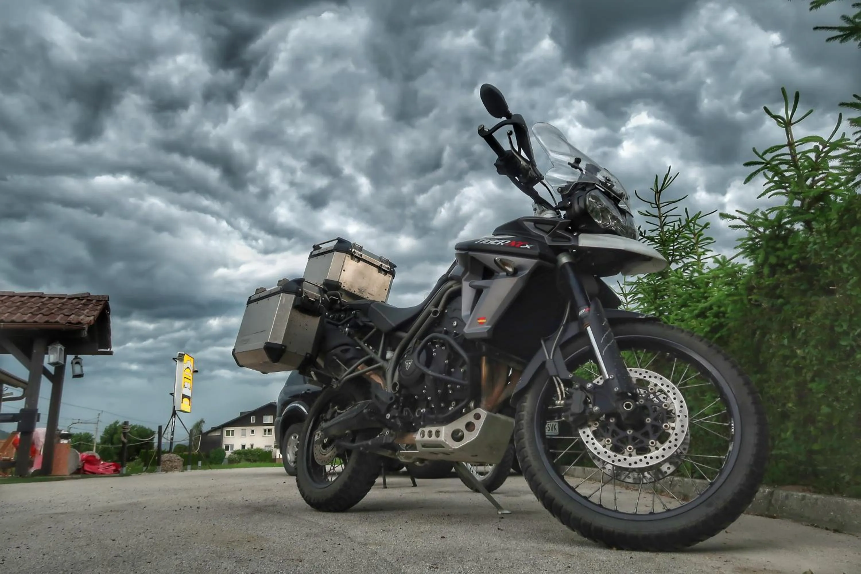 Street view in Pri Ancki Sobe Rooms Accomodation Ljubljana suburbs