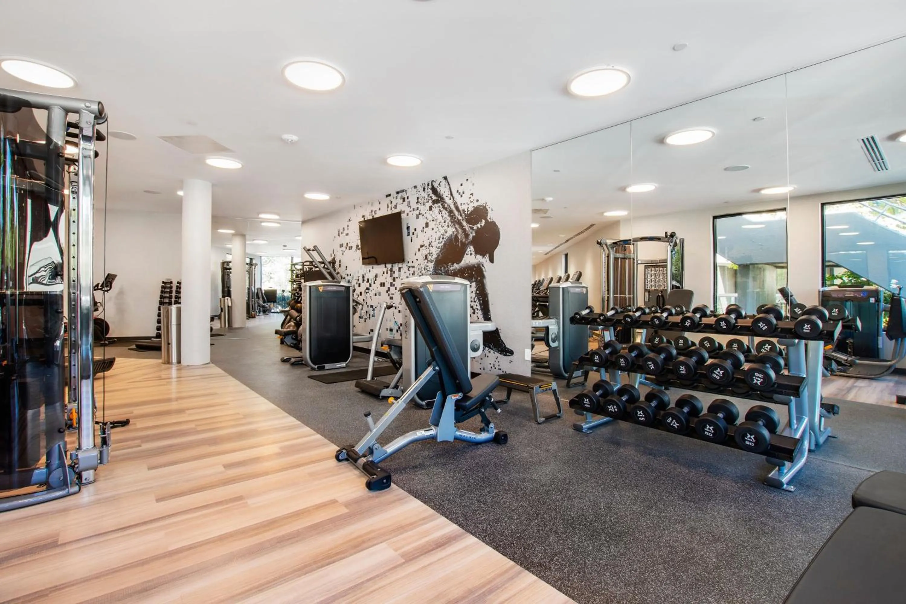 Fitness centre/facilities in Sheraton Chapel Hill