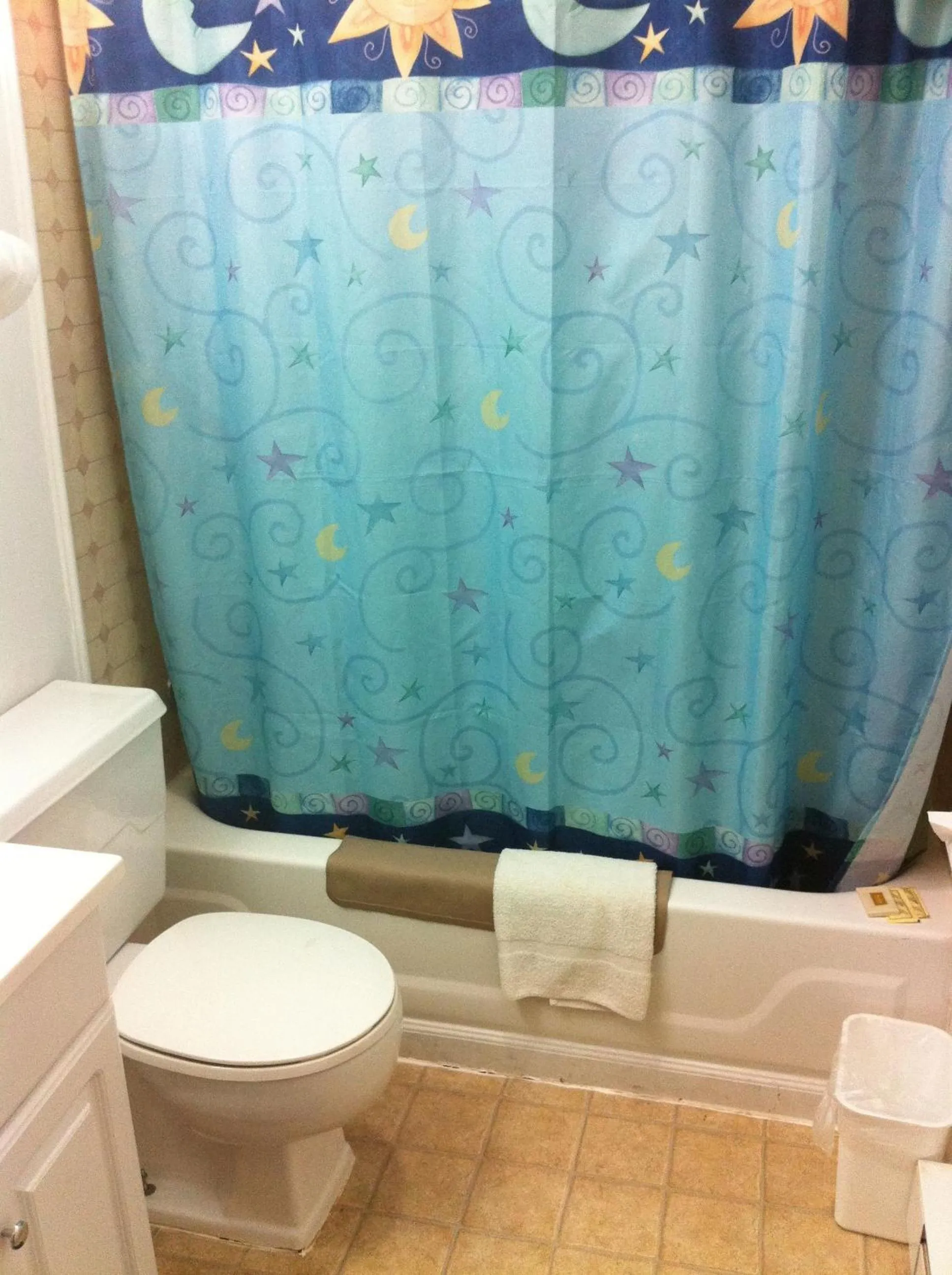 Bathroom in Rustic Motel Rolla