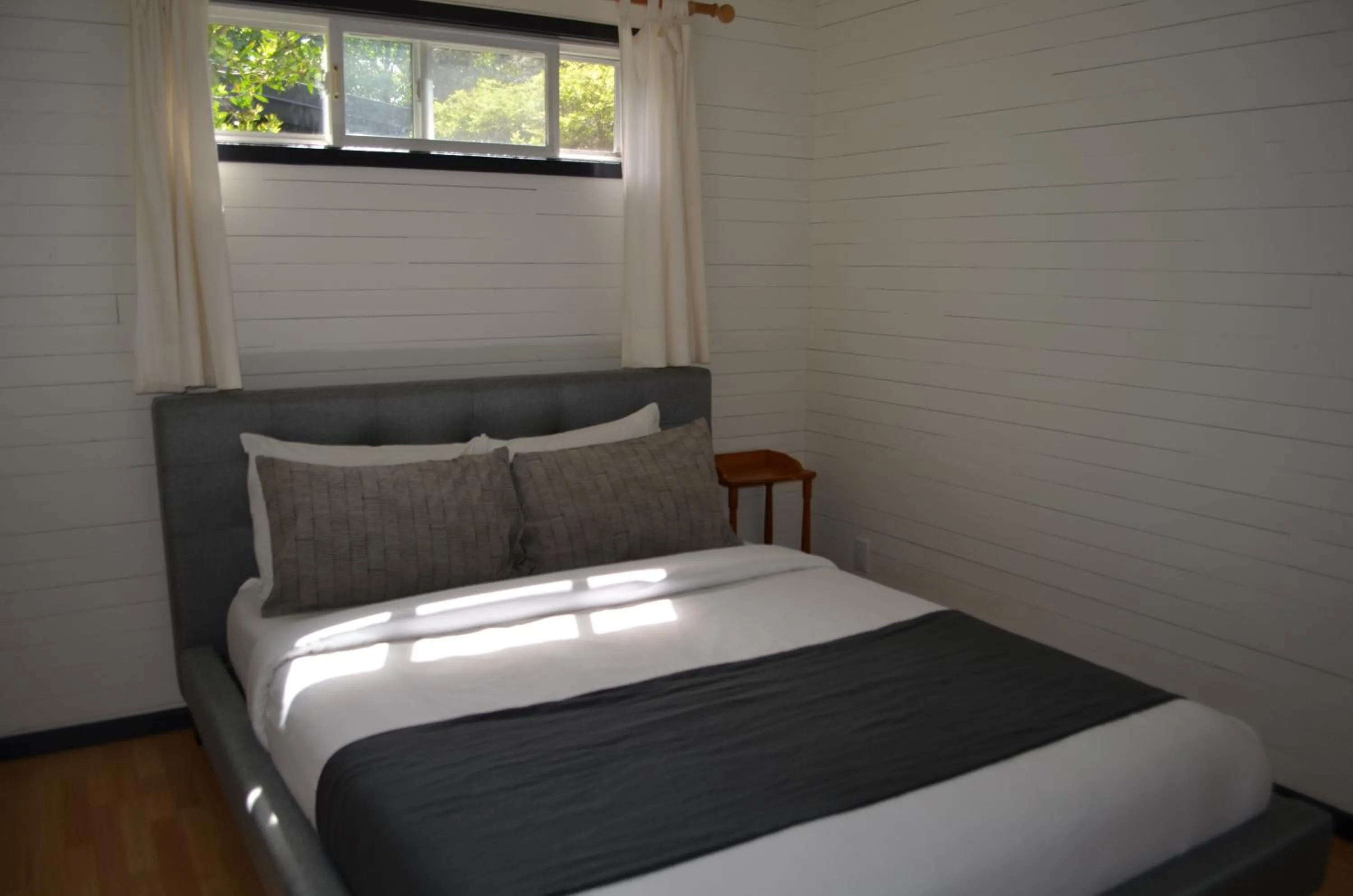 Bed in Mackenzie Beach Resort