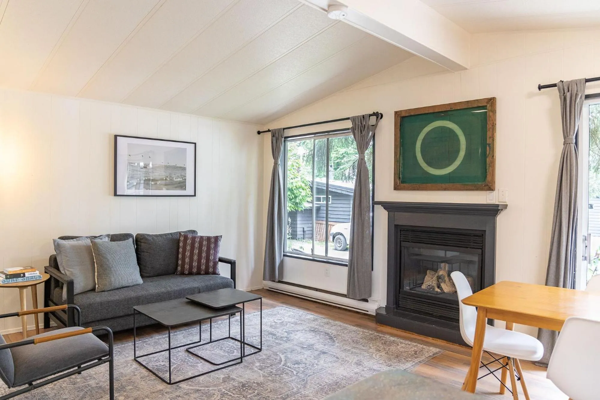 Living room in Mackenzie Beach Resort