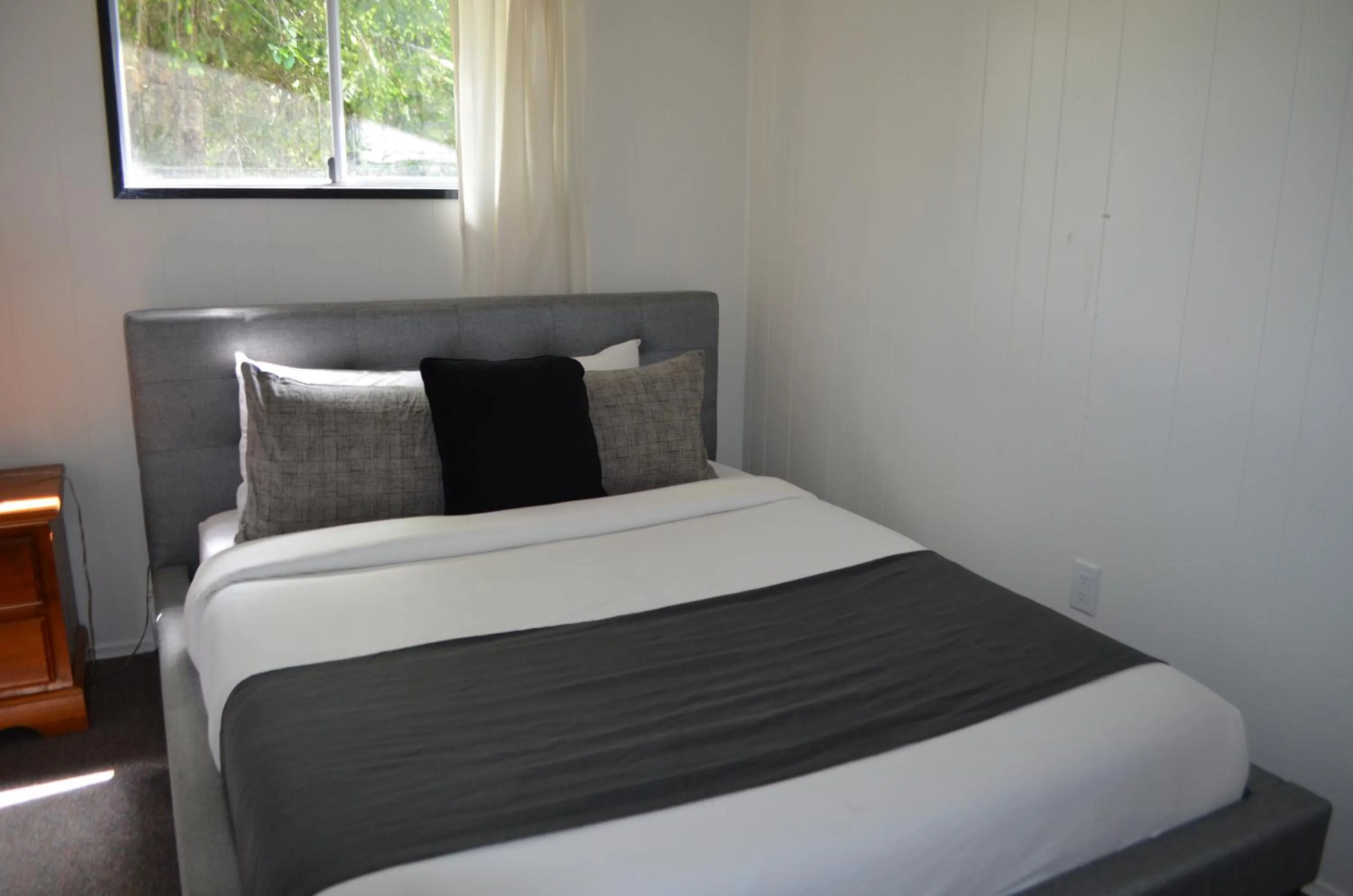 Bed in Mackenzie Beach Resort