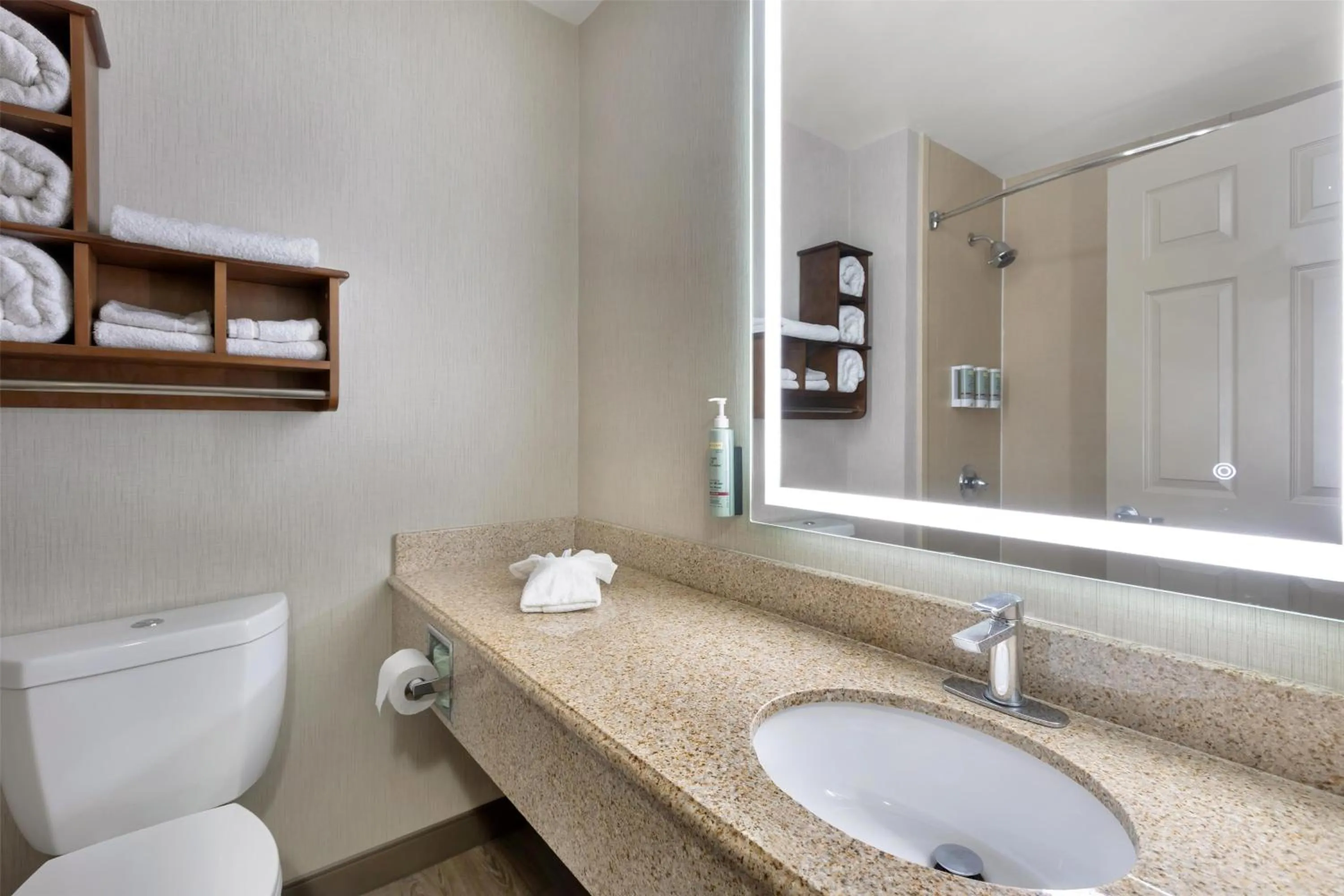 Bathroom in Best Western Cooperstown