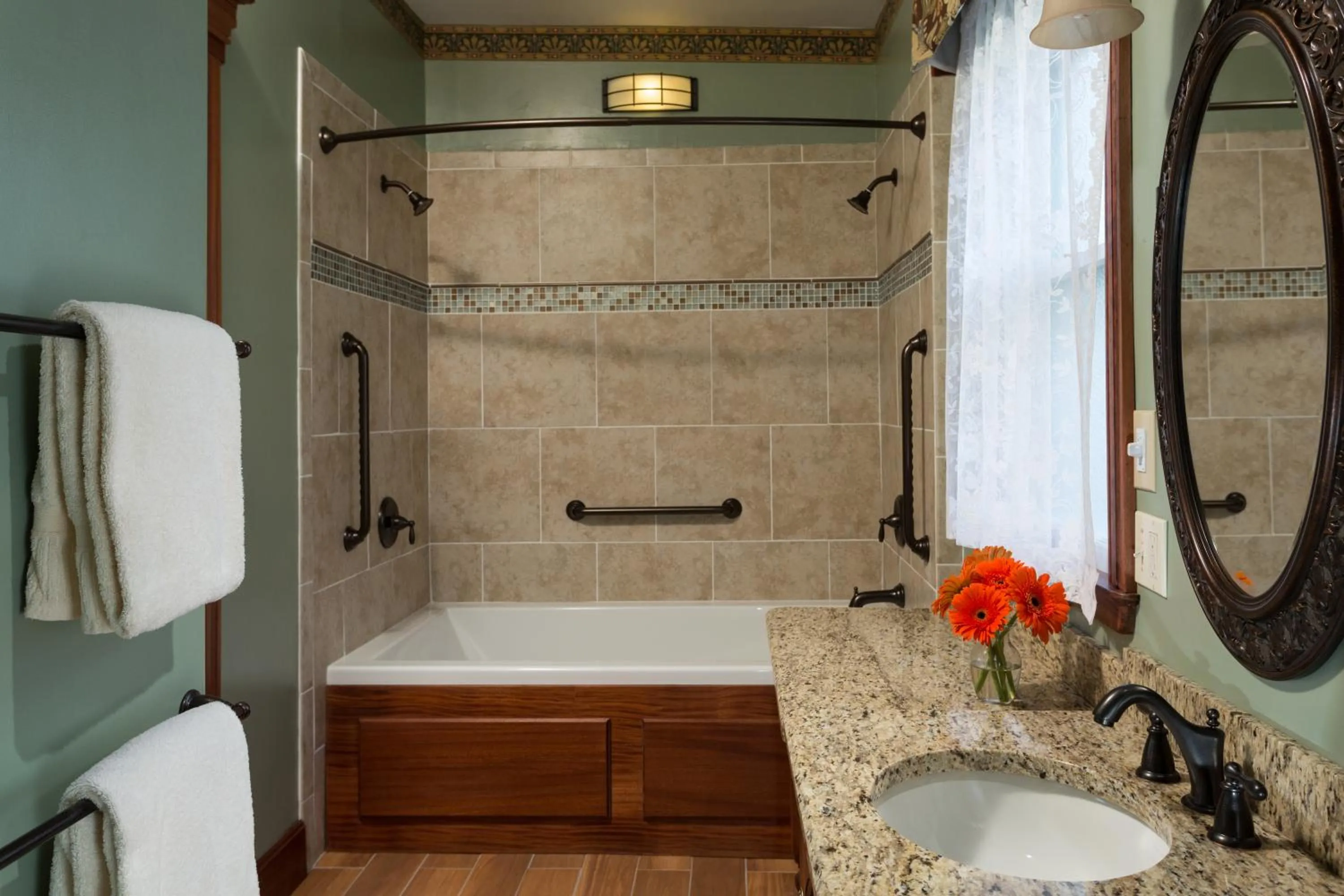 Bathroom in The Queen Victoria