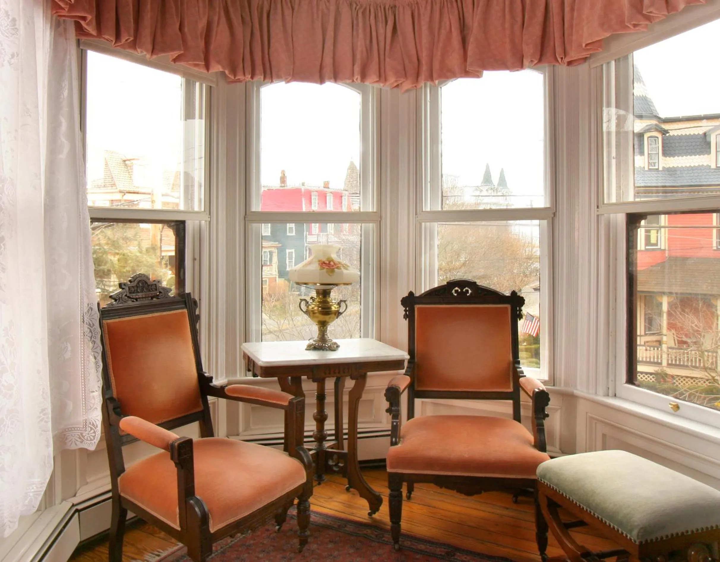 Seating area in The Queen Victoria