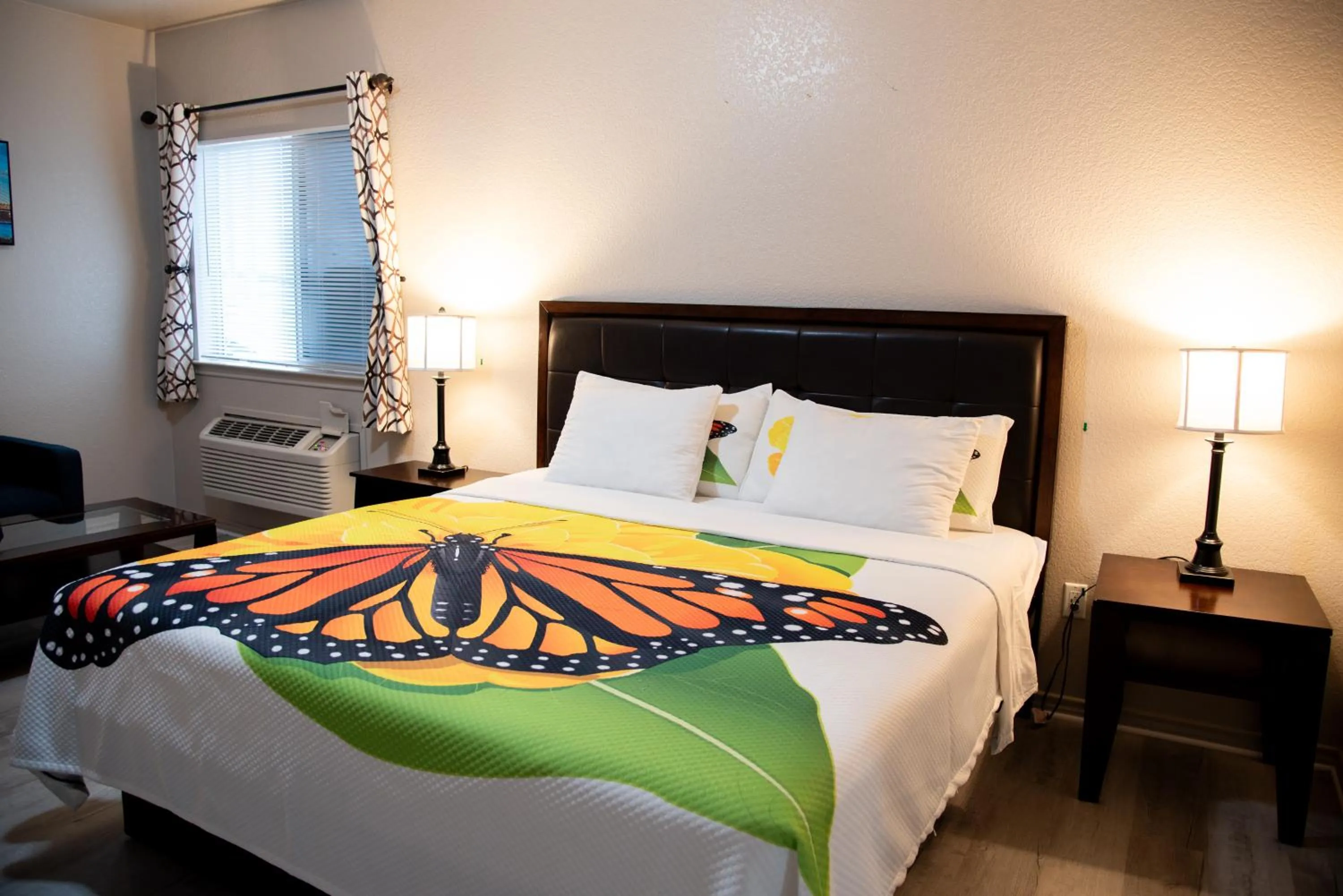 Bed in Premium Inn and Suites