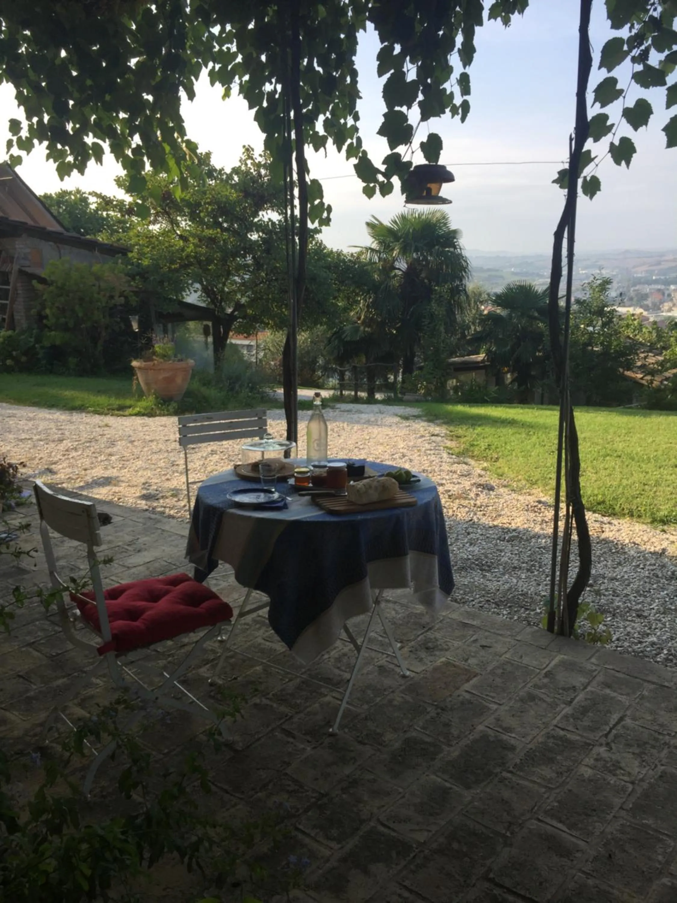 Patio in La casa sul golfo