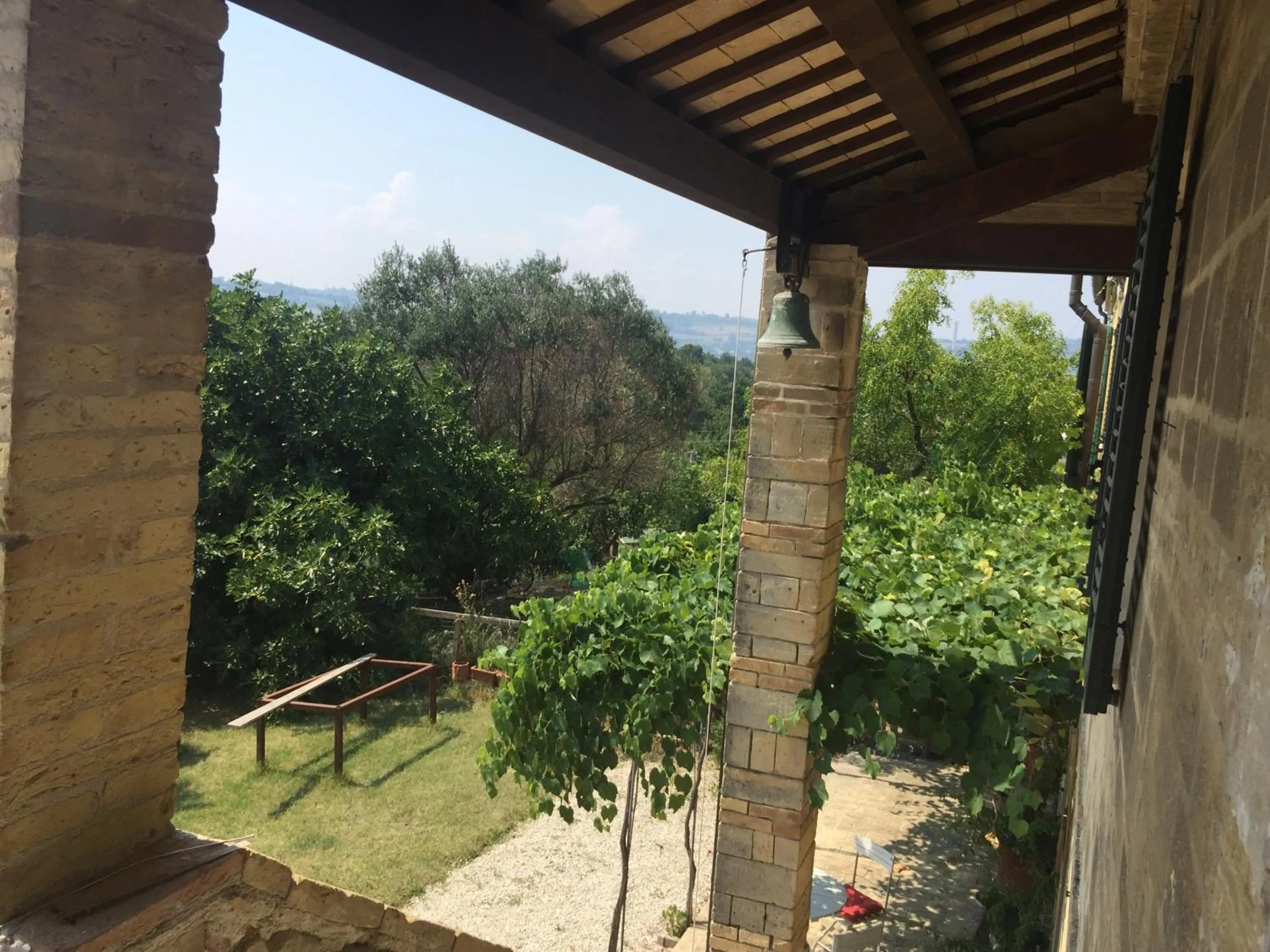 View (from property/room) in La casa sul golfo