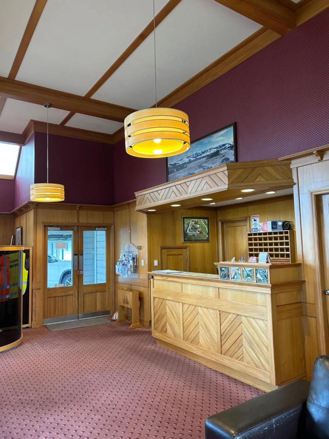 Lobby or reception in Masterton Motor Lodge