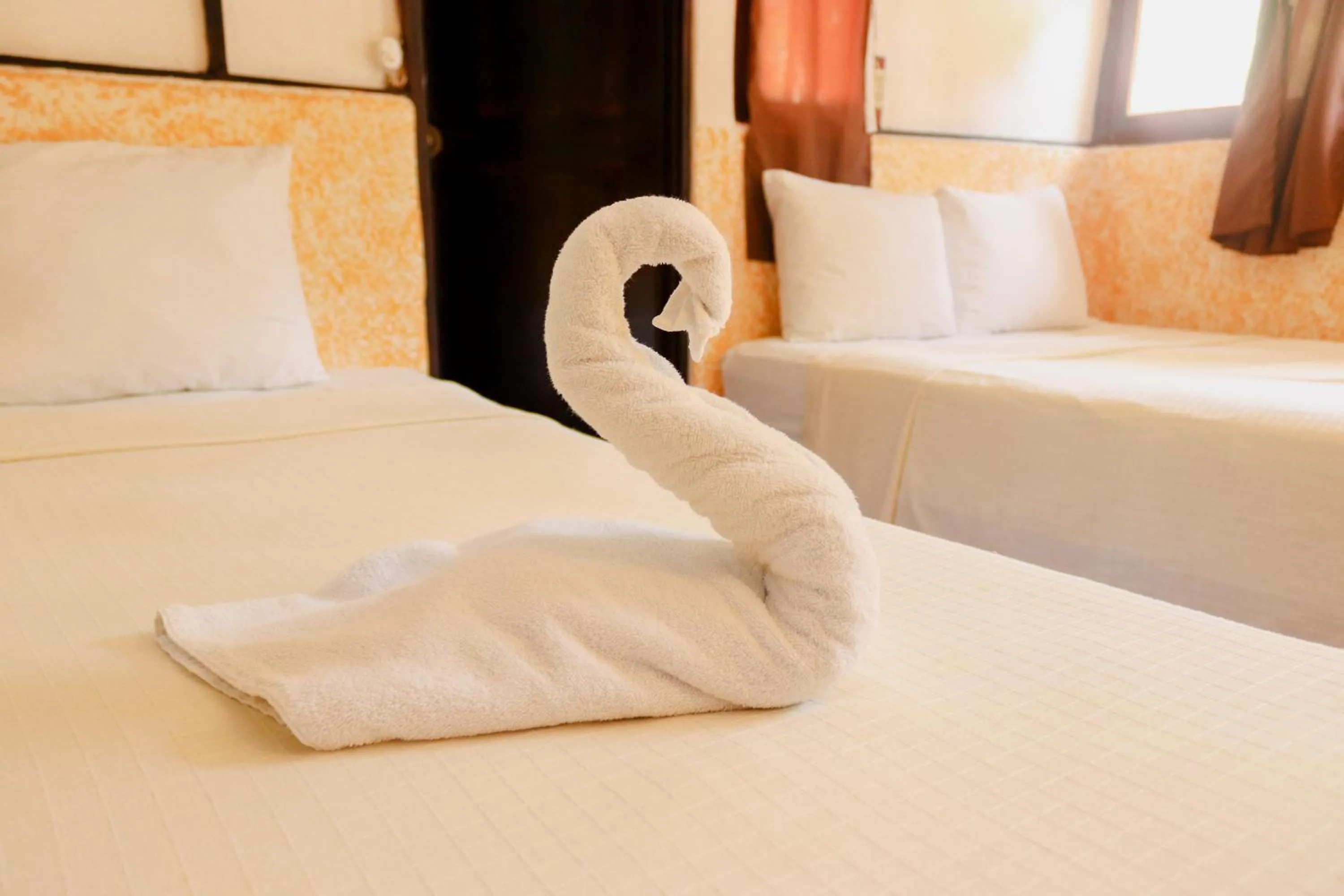 Budget Triple Room in Cabañas Kin Balam Palenque