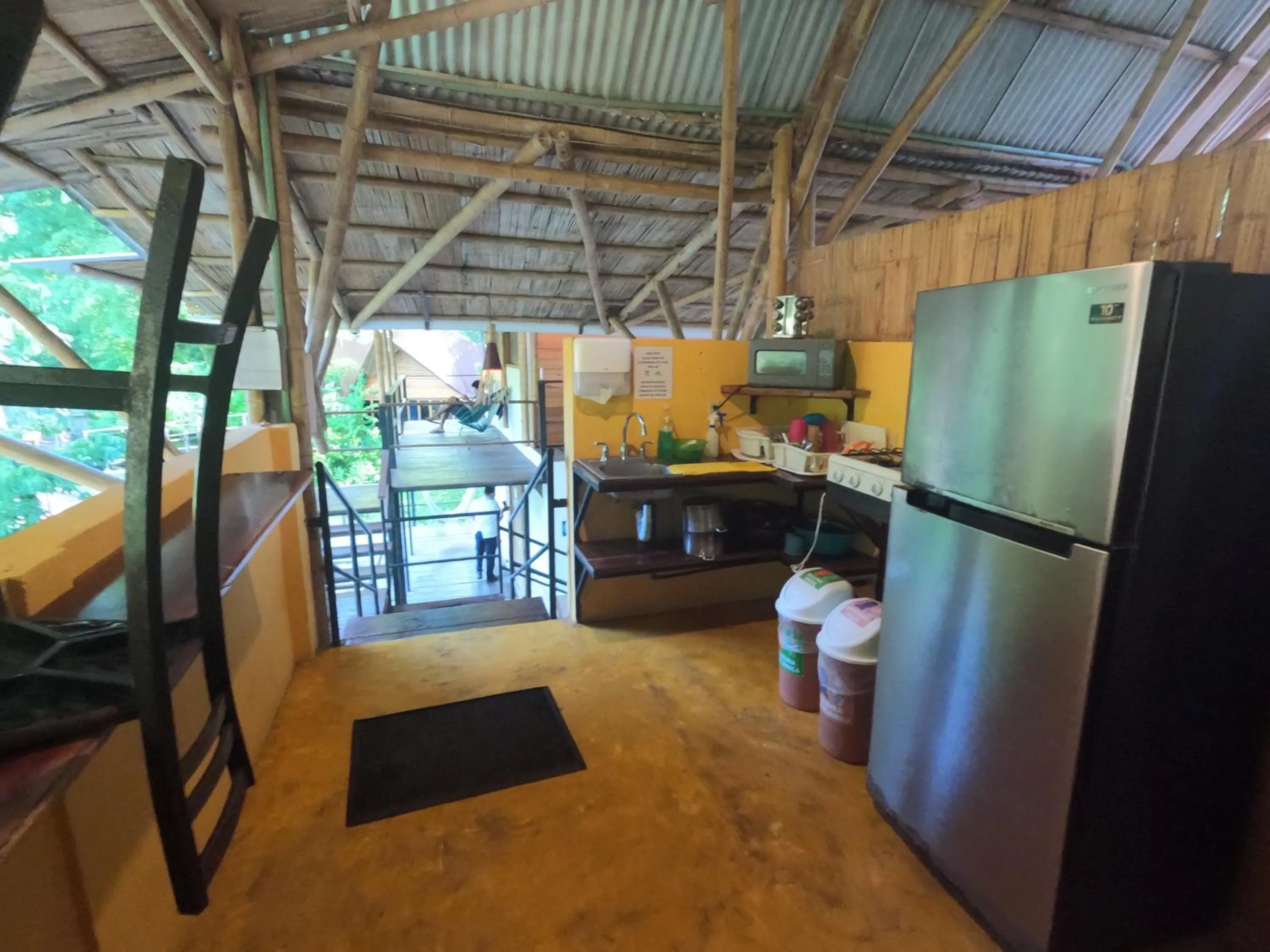 Kitchen or kitchenette in Cabañas Kin Balam Palenque