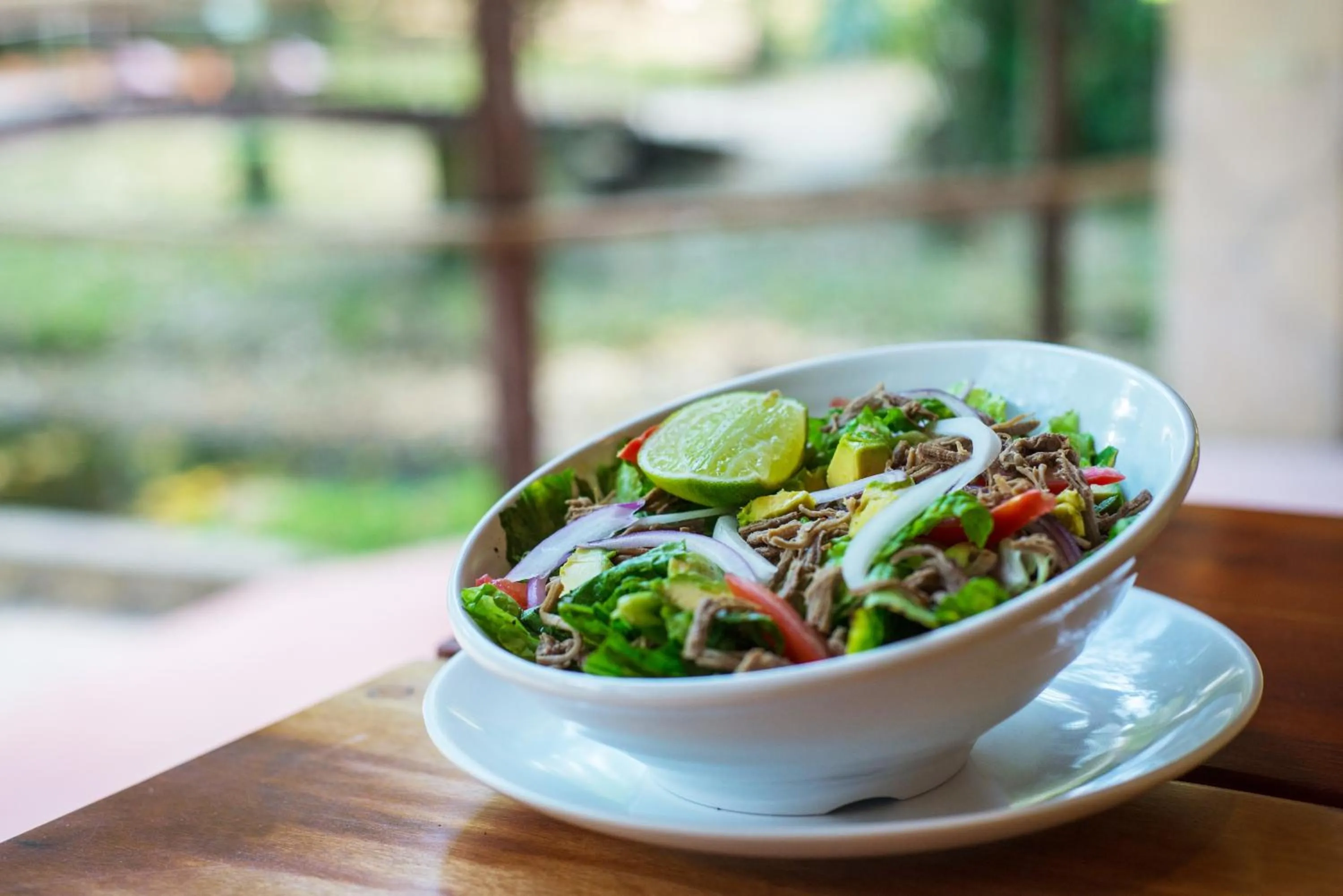 Lunch in Cabañas Kin Balam Palenque