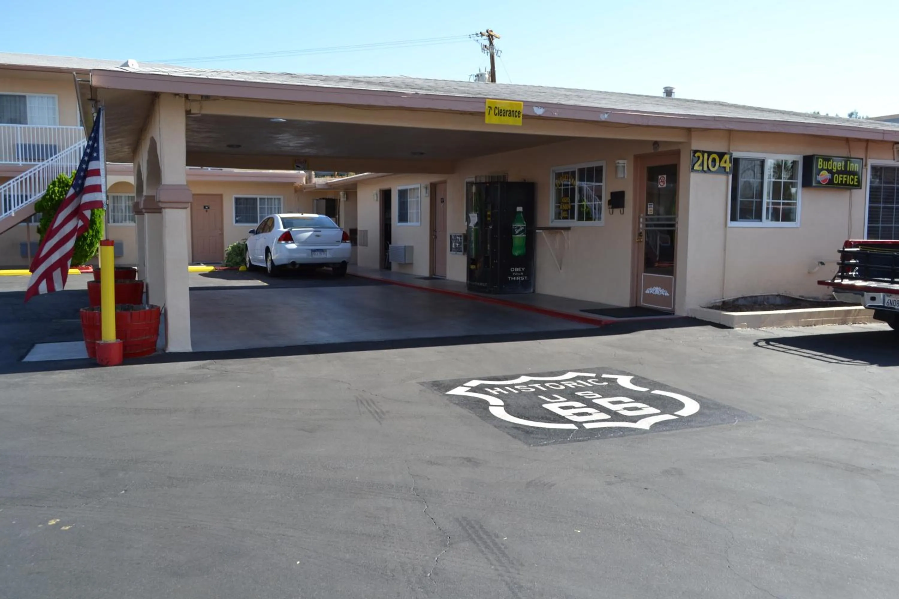 Lobby or reception in Budget Inn