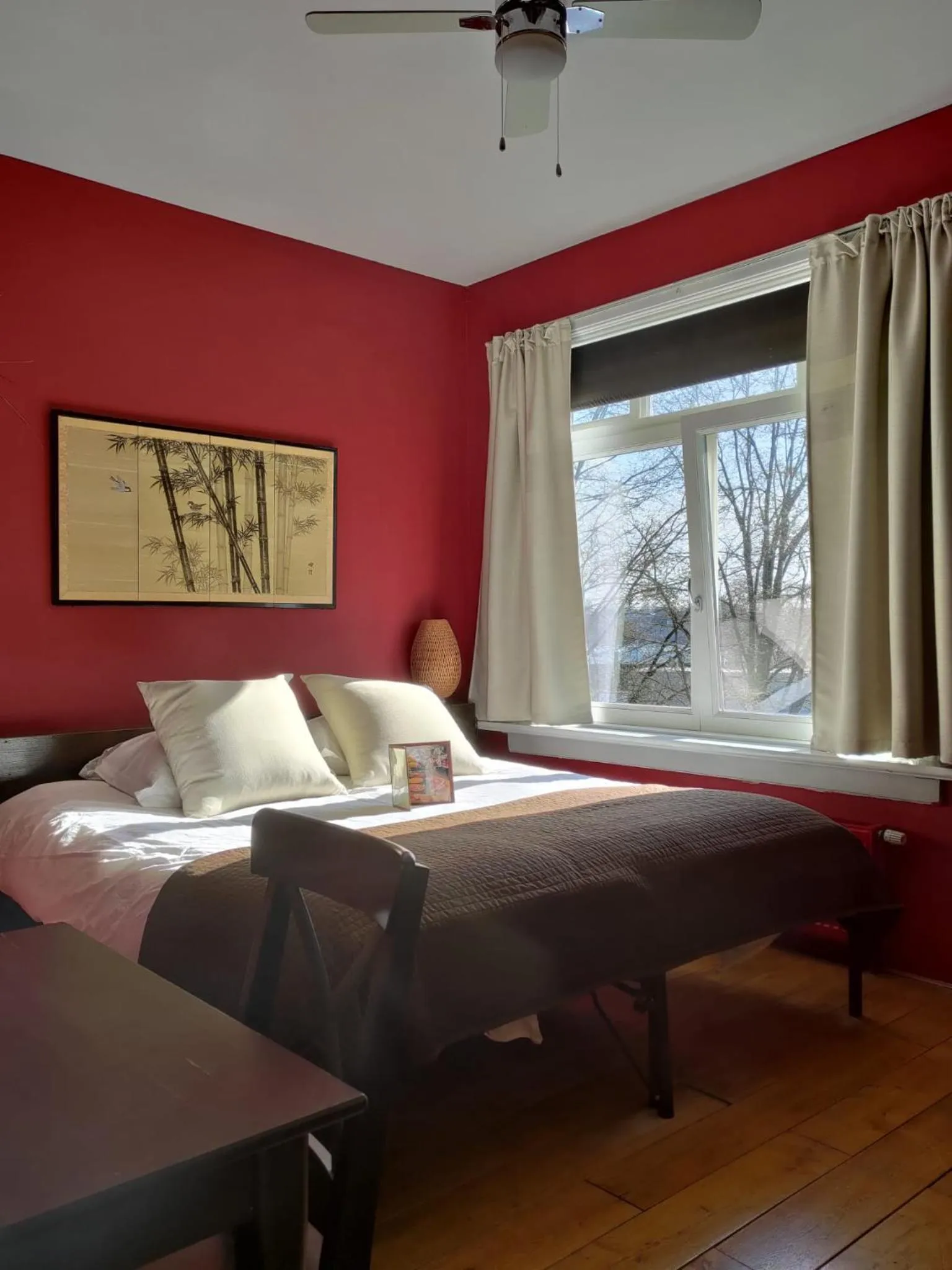 Bed in Blaine's: A B&B and private dining....