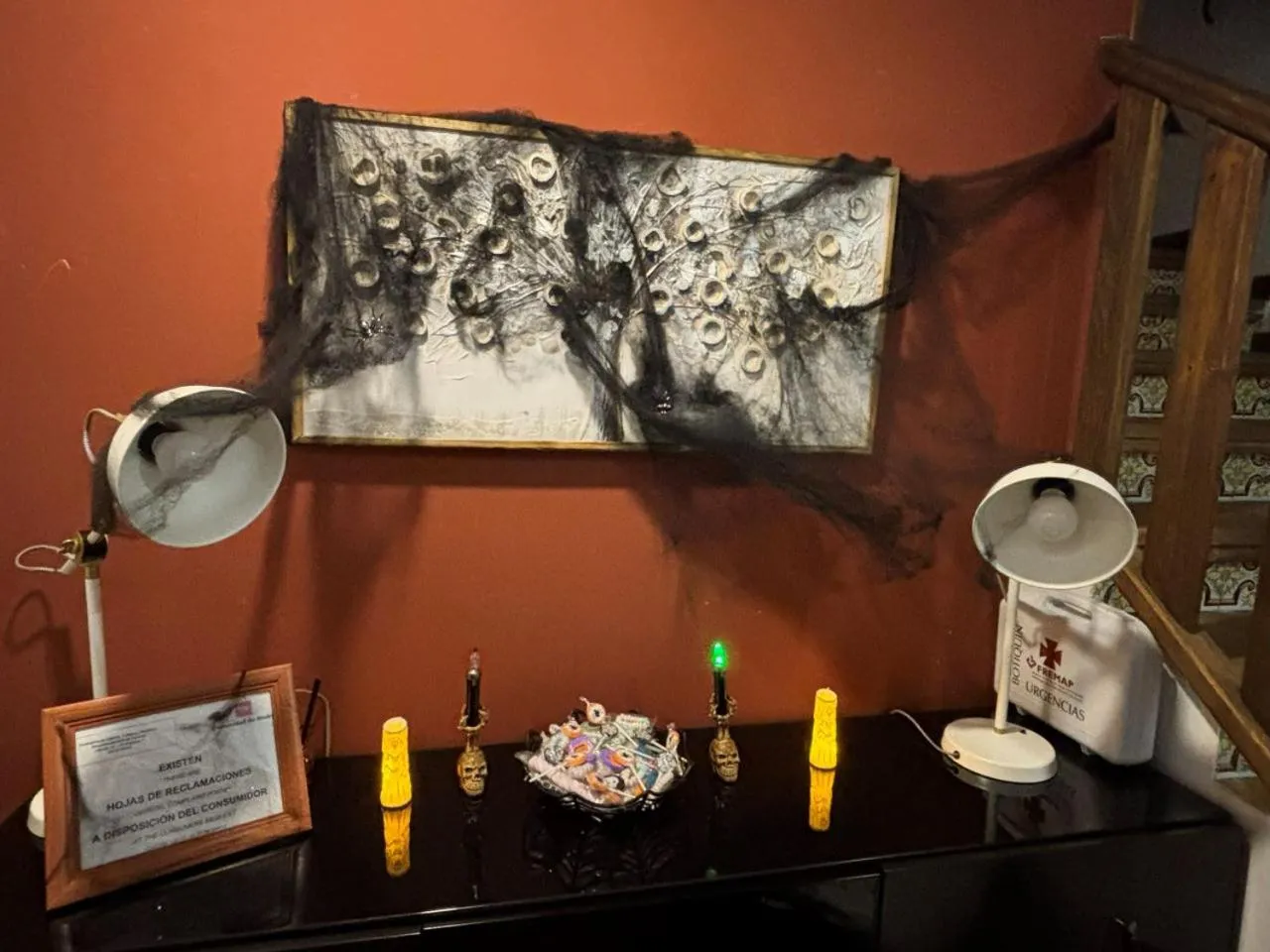 Lobby or reception in La Arbolada