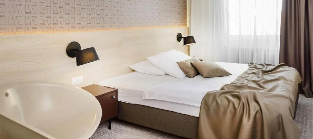 Photo of the whole room, Bed in B&B Hotel Ljubljana Park