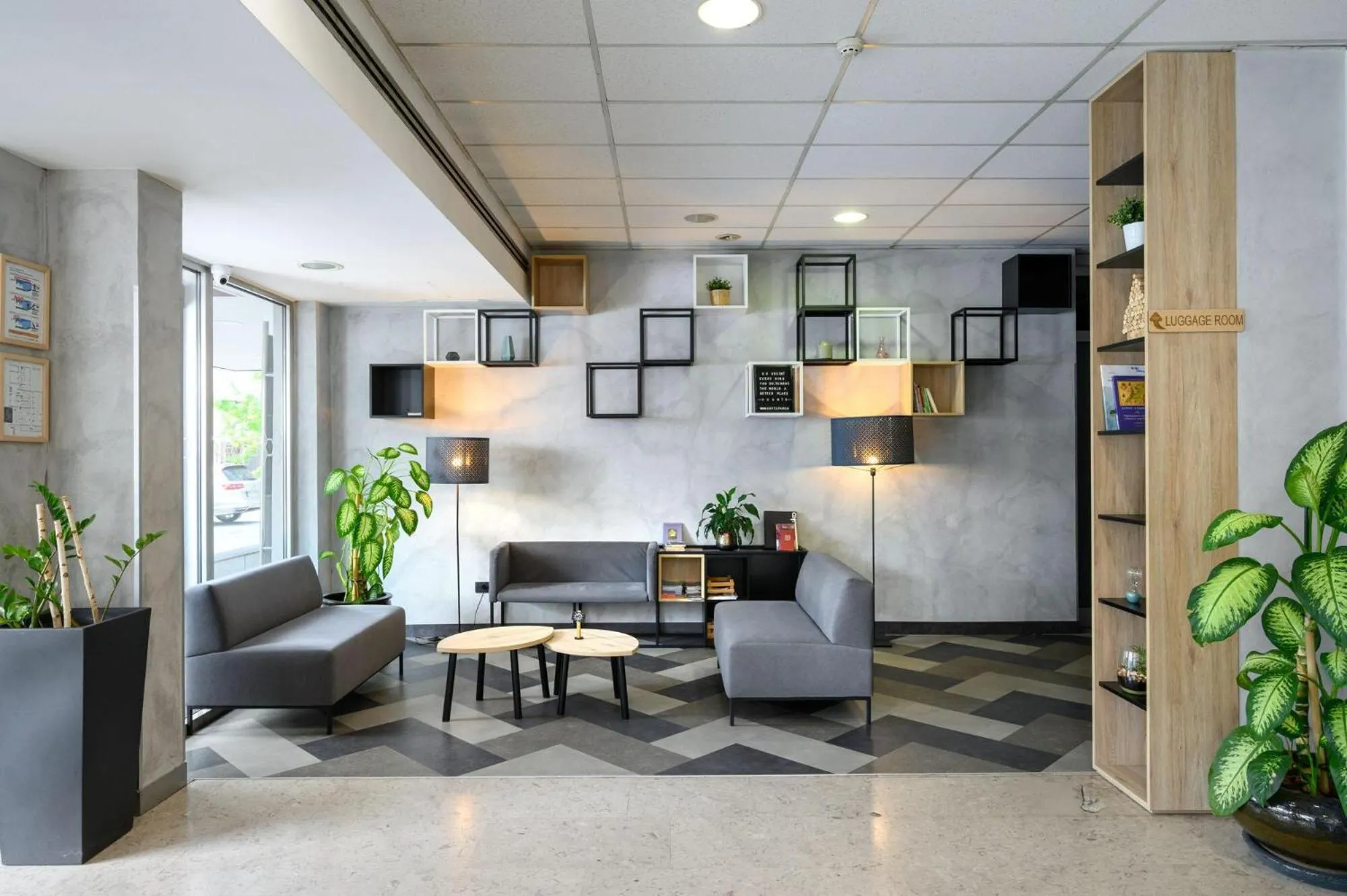 Lobby or reception in B&B Hotel Ljubljana Park