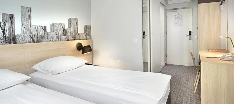 Photo of the whole room, Bed in B&B Hotel Ljubljana Park