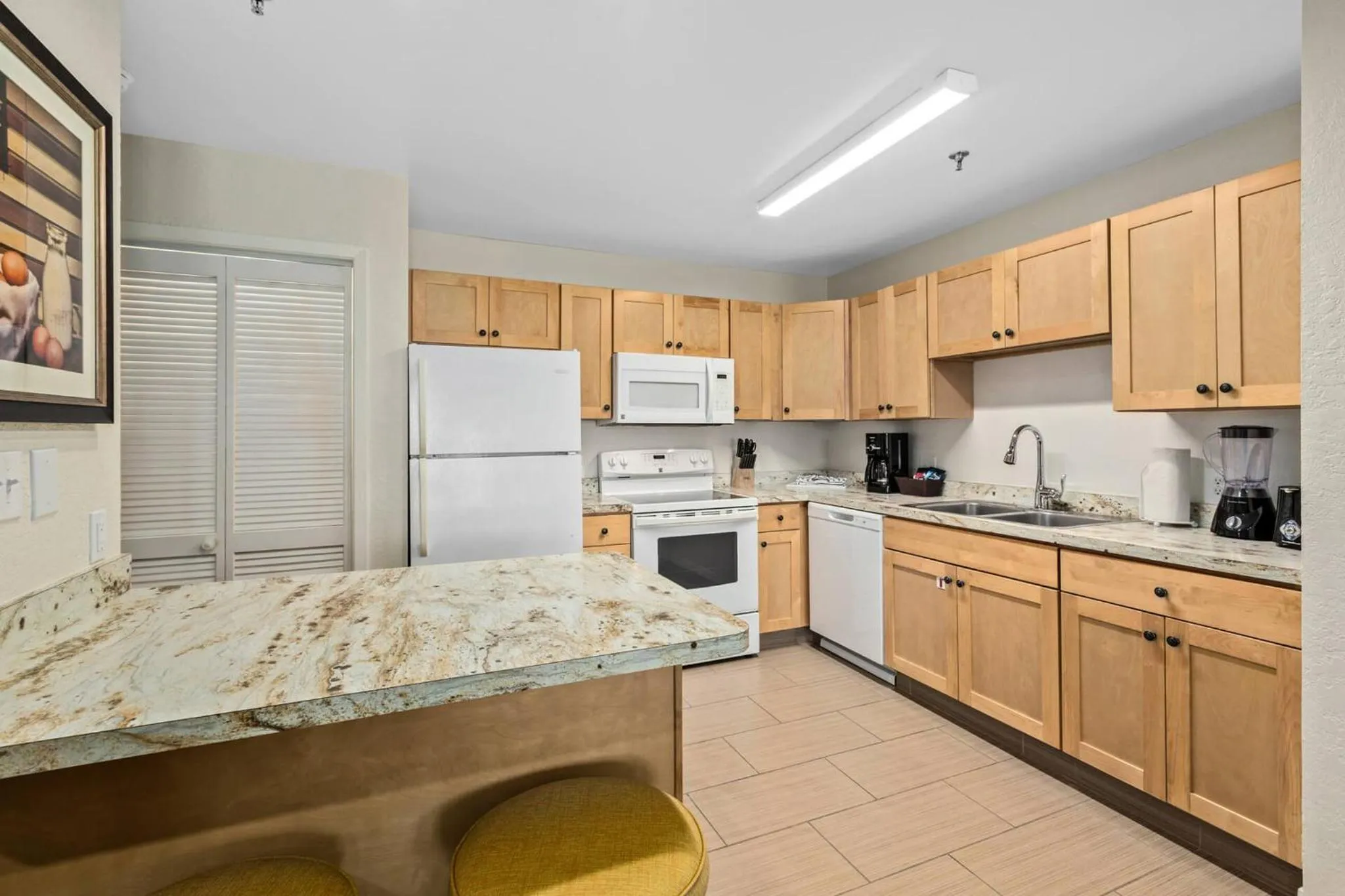 Communal kitchen in WorldMark Grand Lake