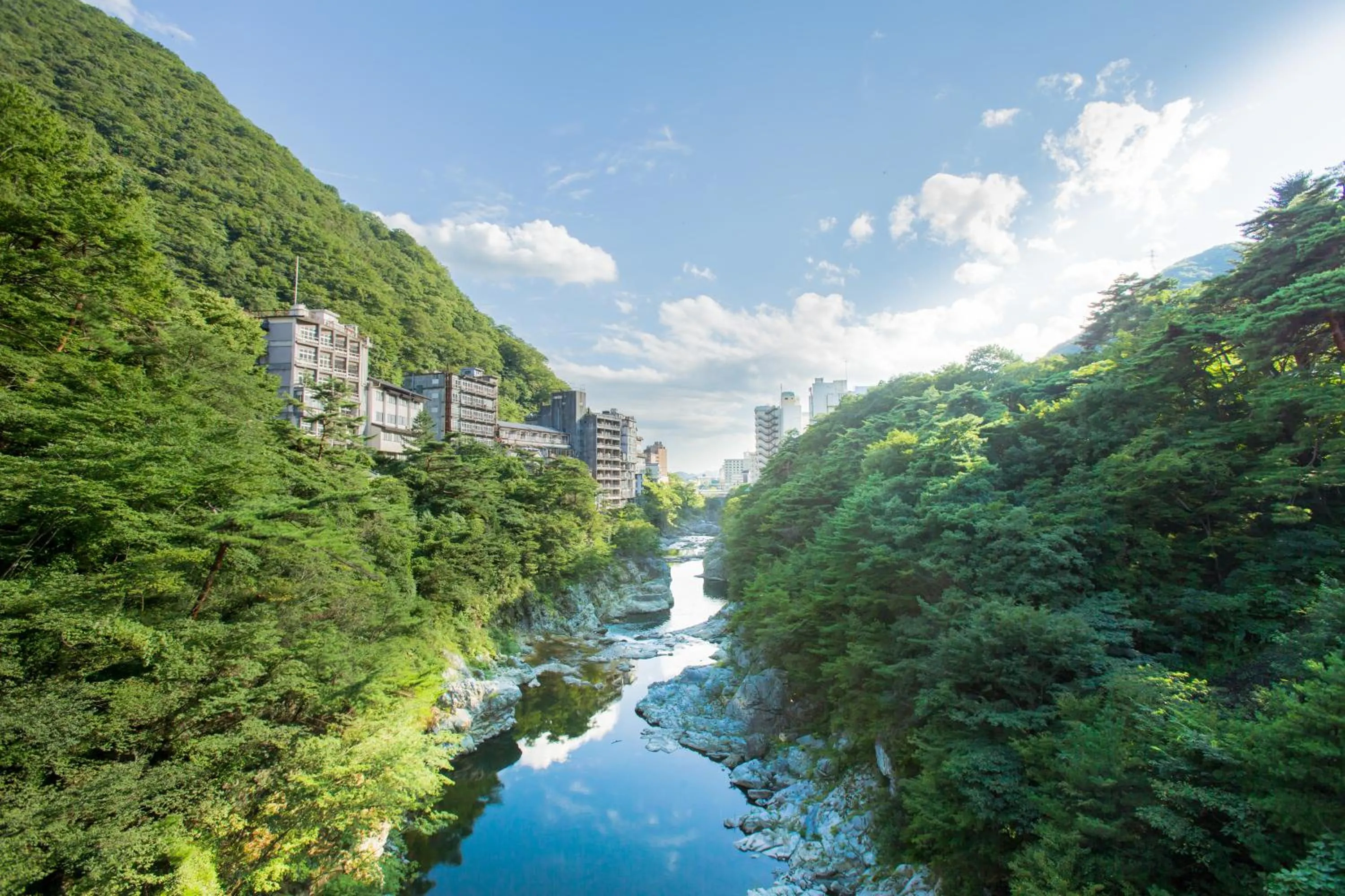 Off site in Kinugawa Onsen Sanraku