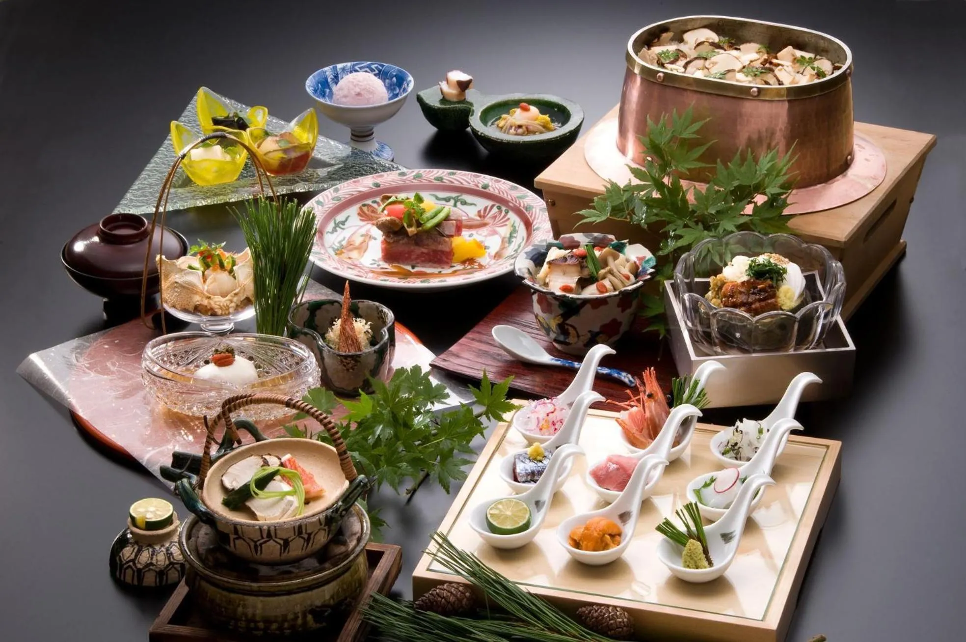 Food in Kinugawa Onsen Sanraku