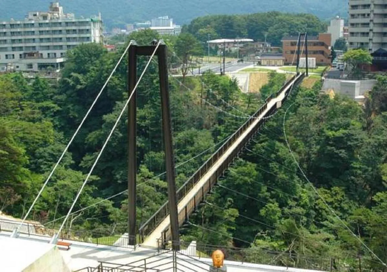 Nearby landmark in Kinugawa Onsen Sanraku