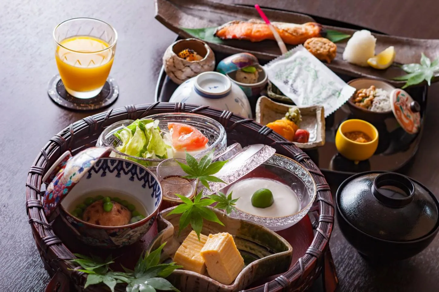 Breakfast in Kinugawa Onsen Sanraku