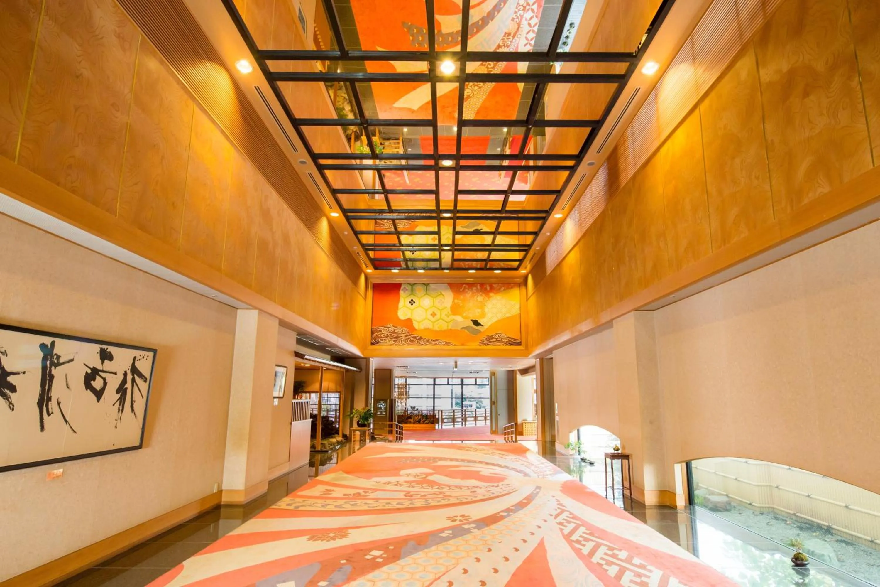 Lobby or reception in Kinugawa Onsen Sanraku