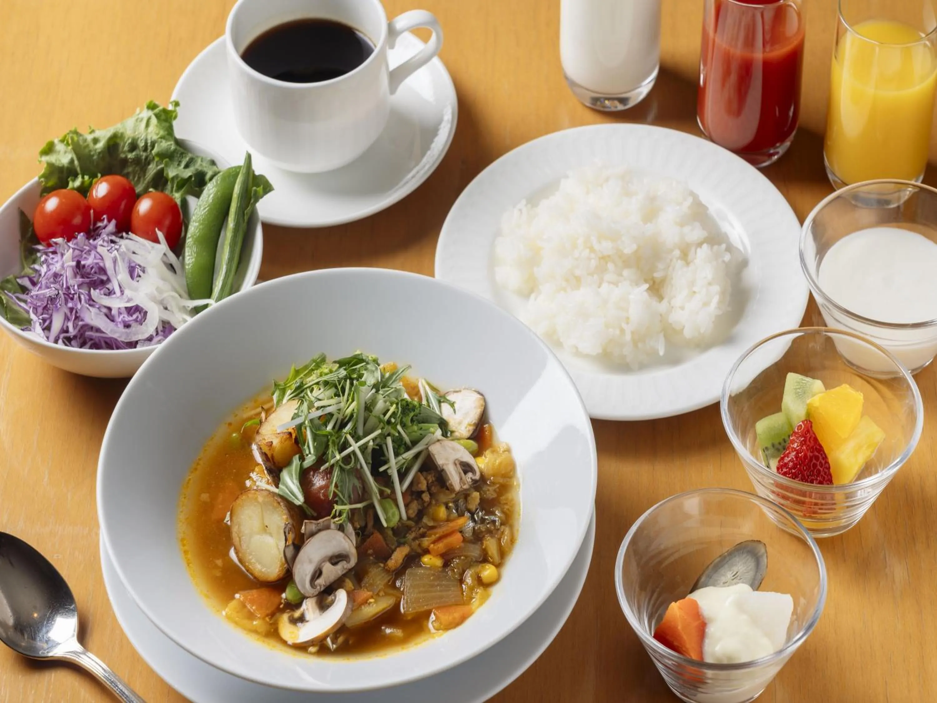 Breakfast in Hokkaido Hotel