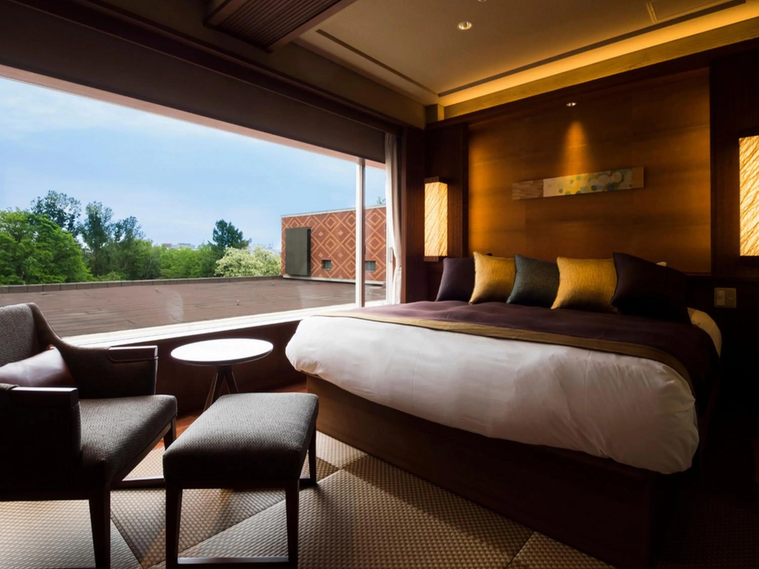 Photo of the whole room, Bed in Hokkaido Hotel