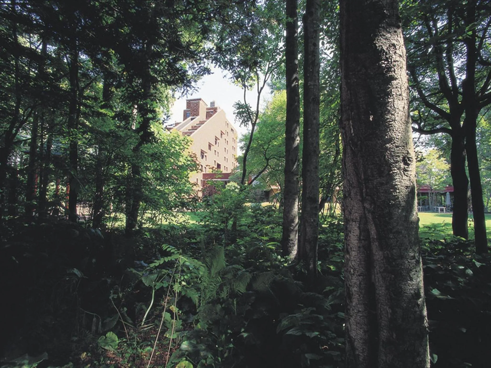 Garden in Hokkaido Hotel