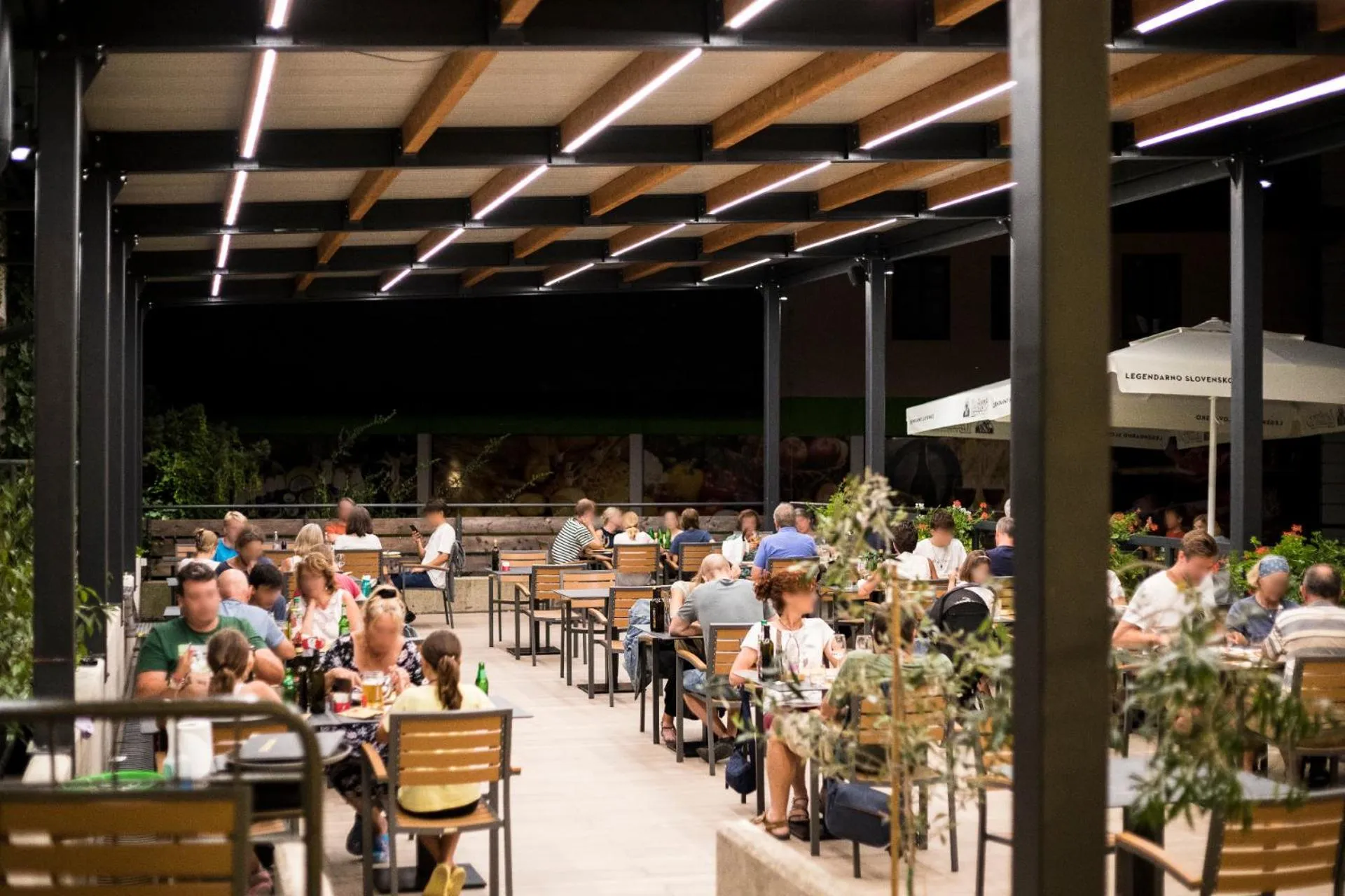 Restaurant/places to eat in Hotel Alp