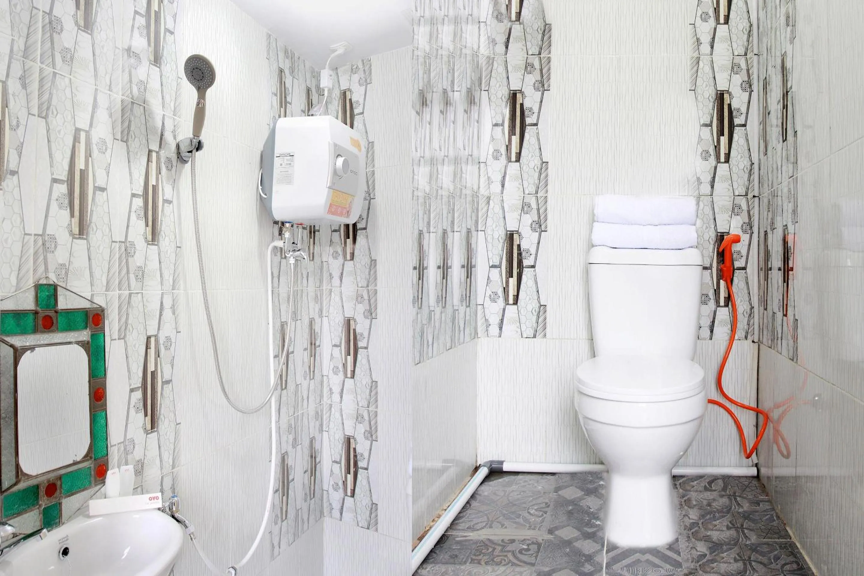 Bathroom in Hotel O GP Residence