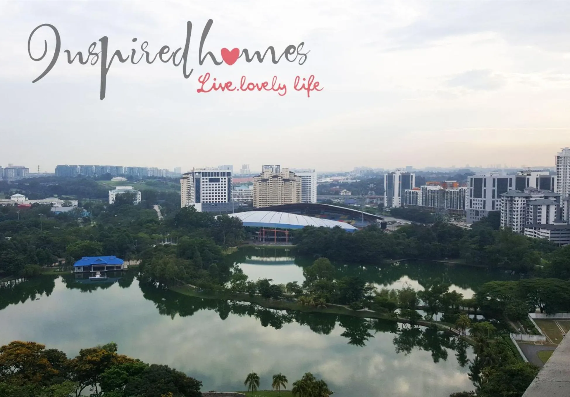 Lake view in Inspired Homes @ PJ The Grand Sofo