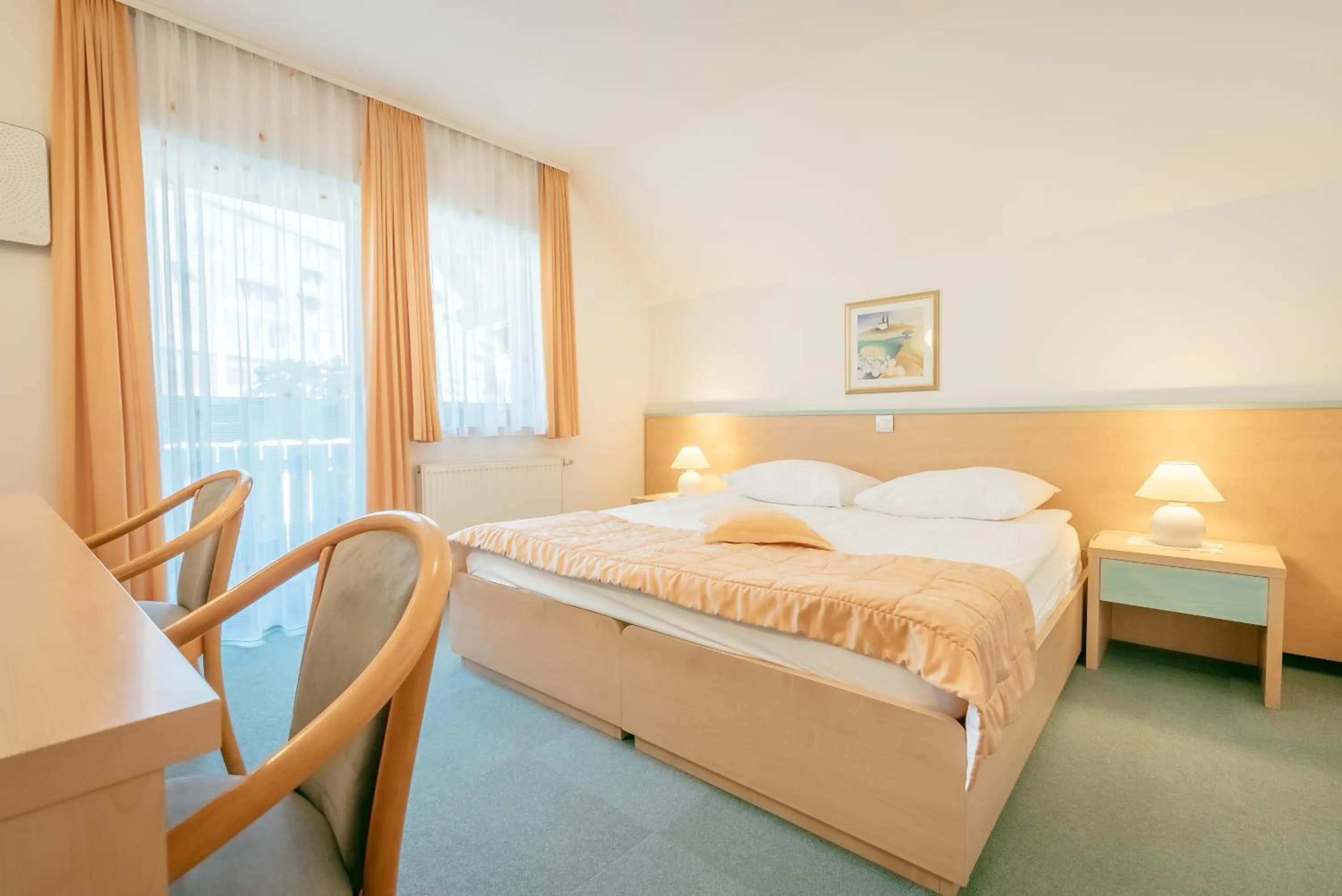 Bed in Garni Hotel Miklič