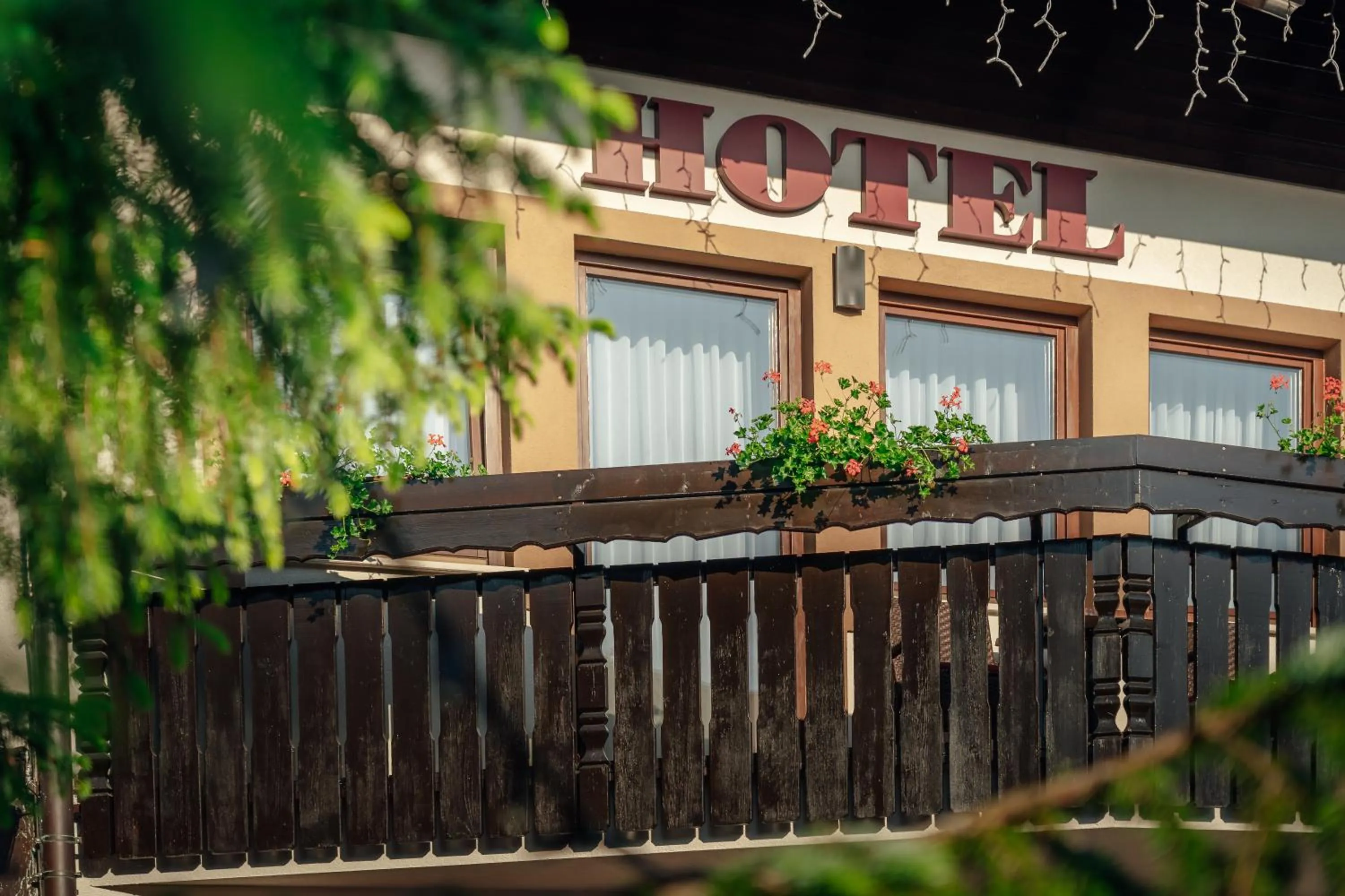 Property building in Garni Hotel Miklič