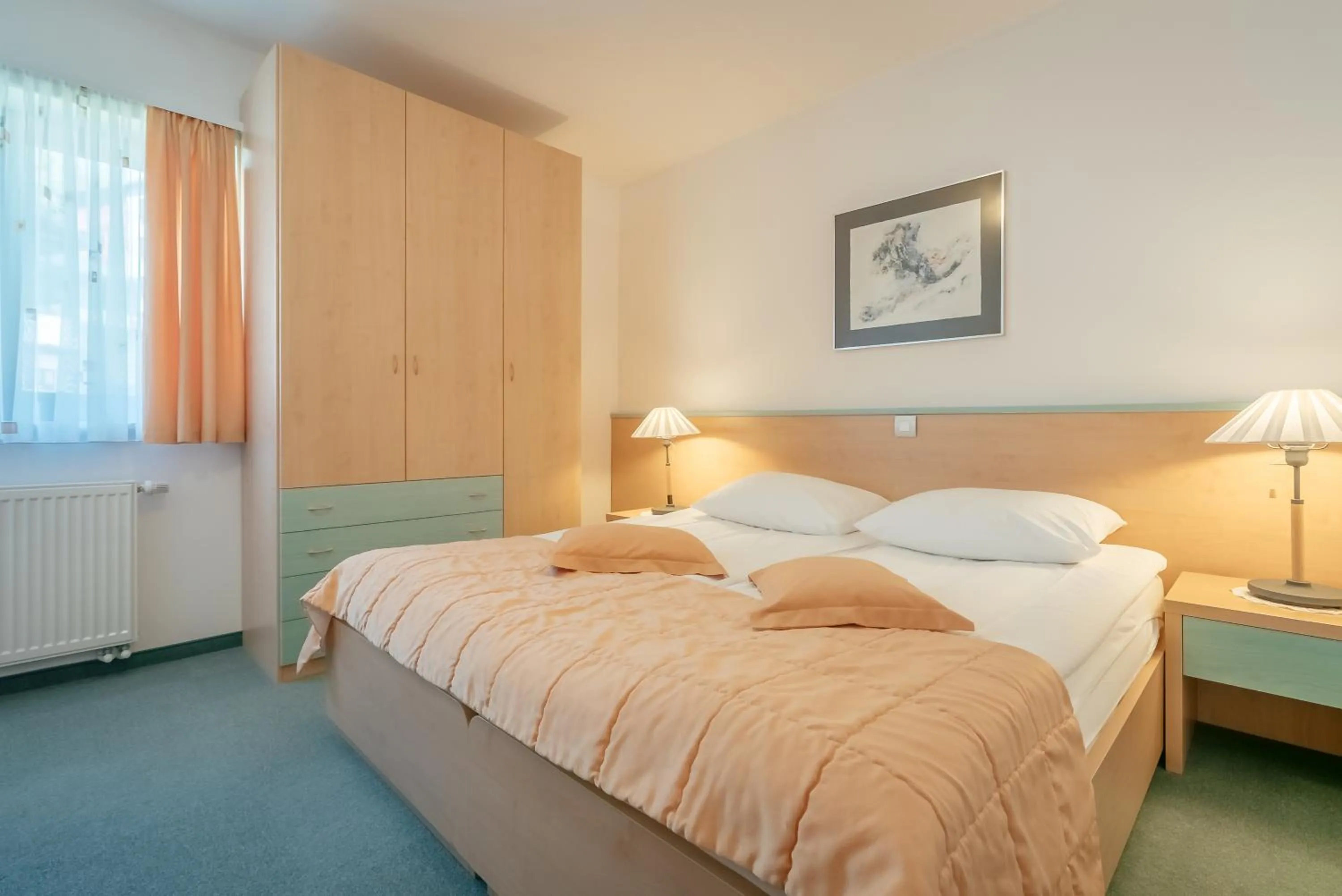 Bed in Garni Hotel Miklič